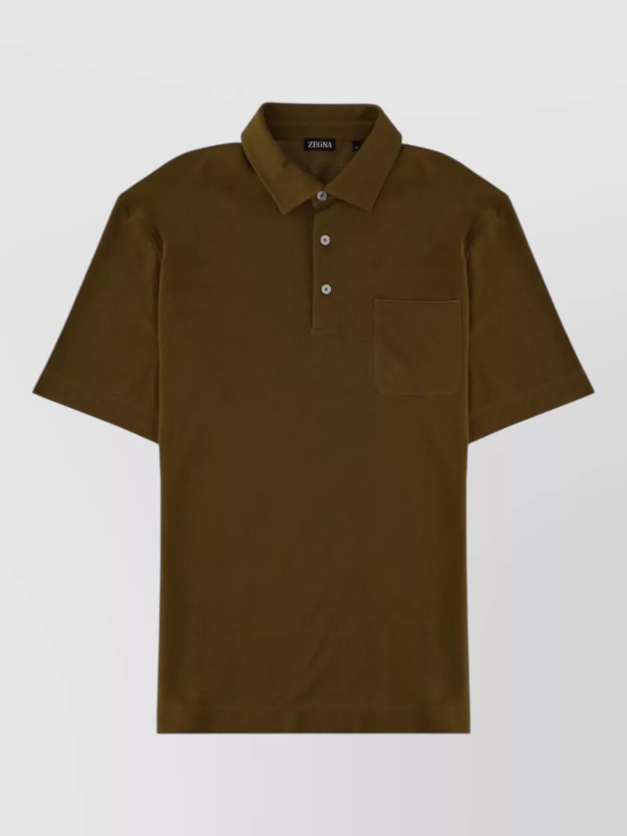 Zegna regular-fit polo shirt