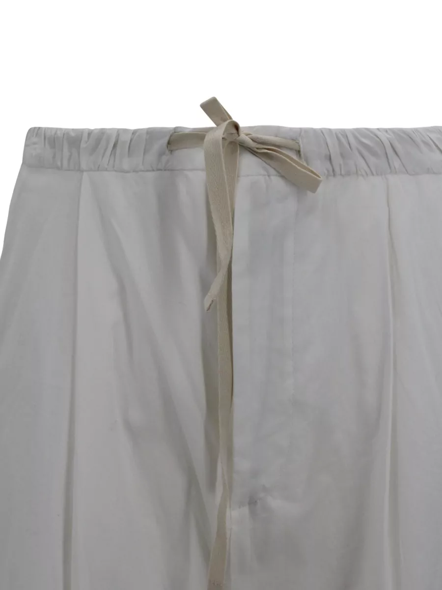 Soeur High-Rise Wide-Leg Cotton Trousers