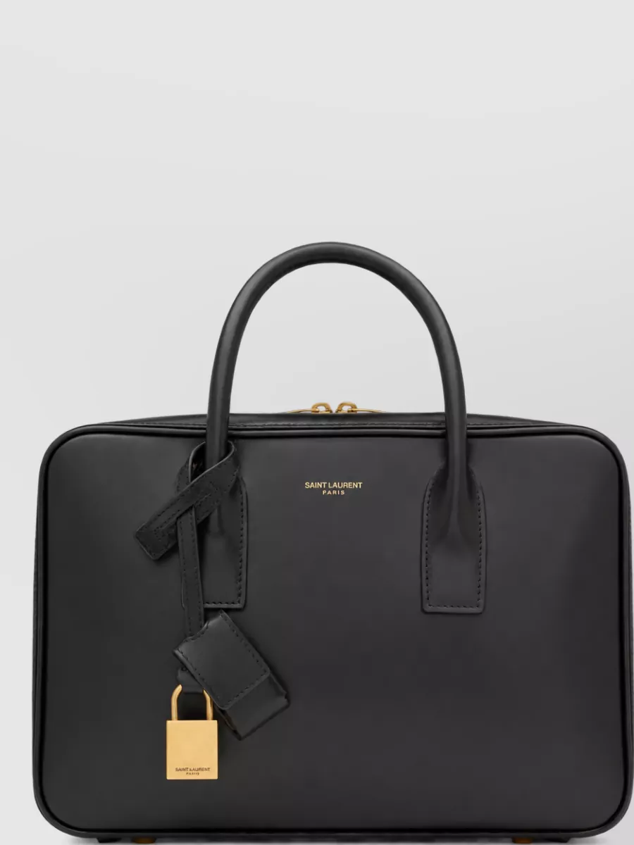 Saint Laurent sac de jour leather shoulder bag