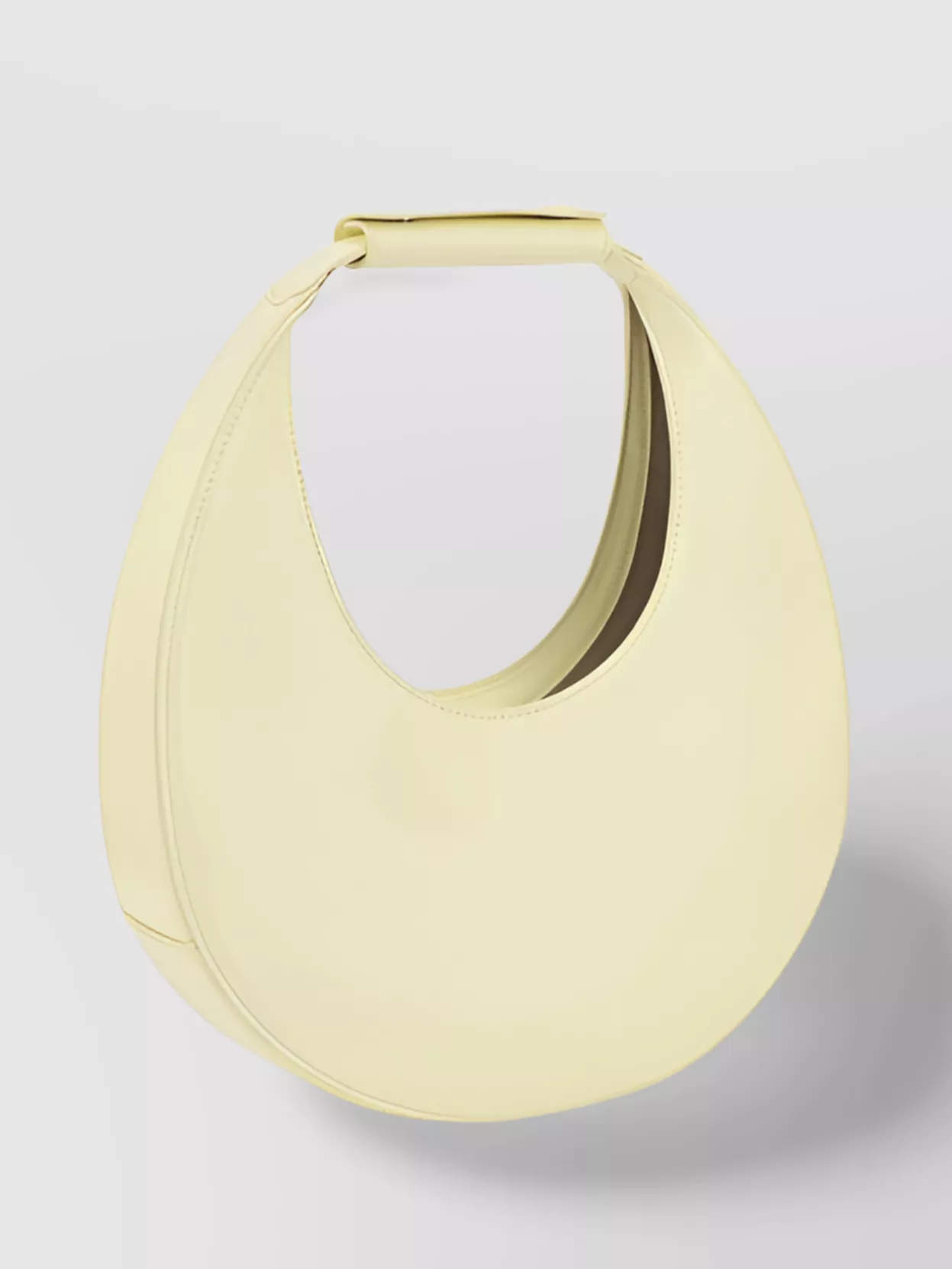 Staud Moon Curved Handle Shoulder Bag