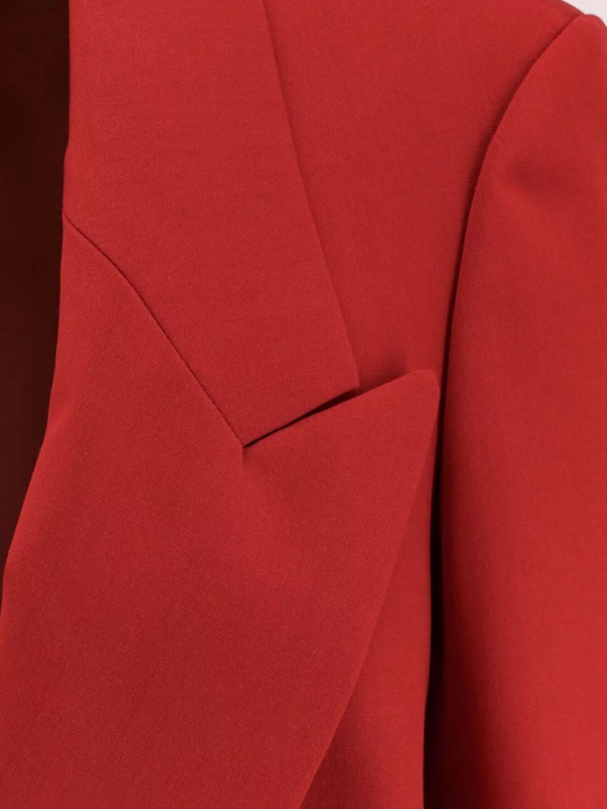 Dries Van Noten Wool Blazer With Covered Buttons And Wide Lapel