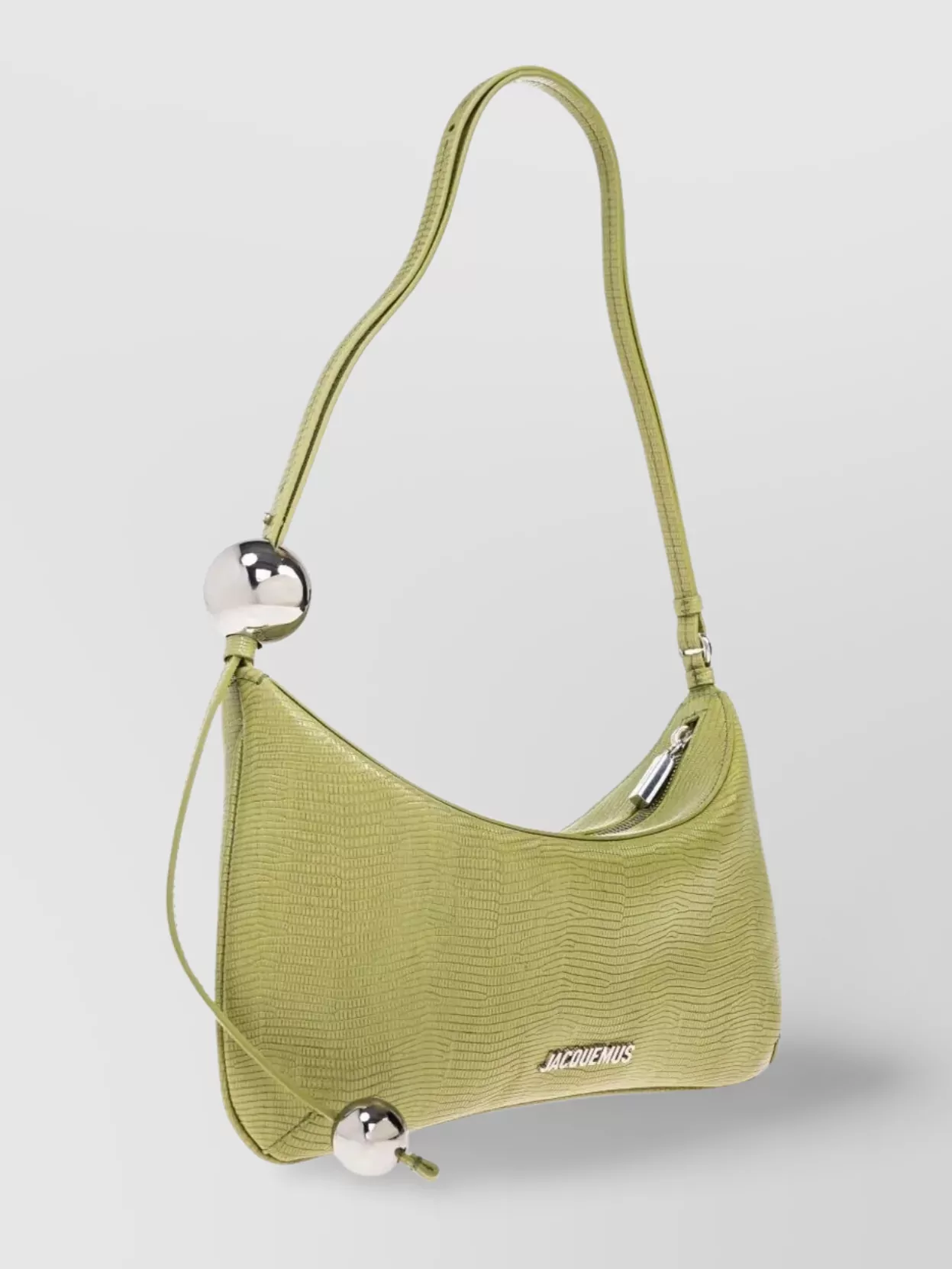 Jacquemus Le Bisou En Cuir In Yellow