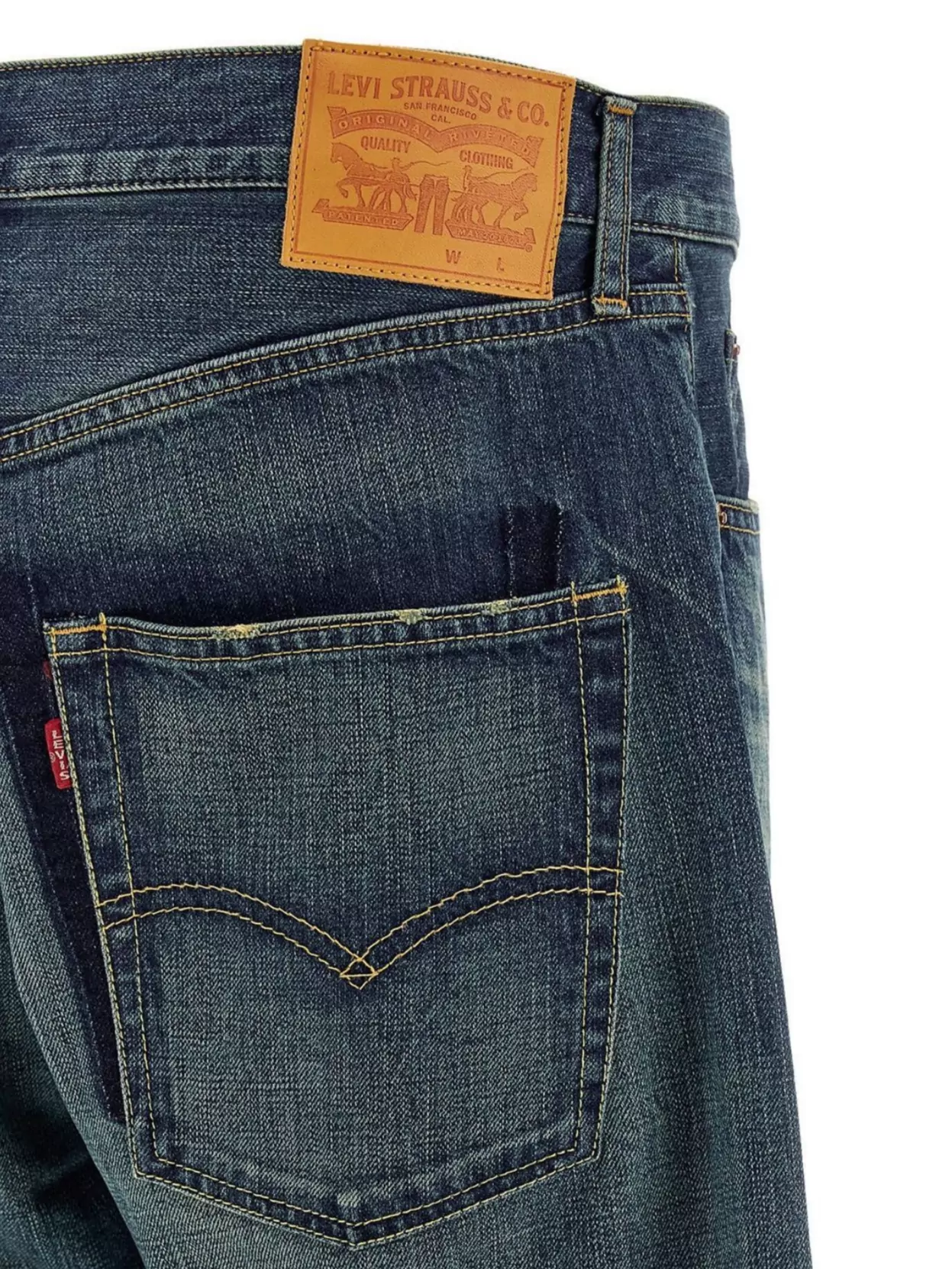 Junya Watanabe Levi's® Denim Trousers Faded Effect