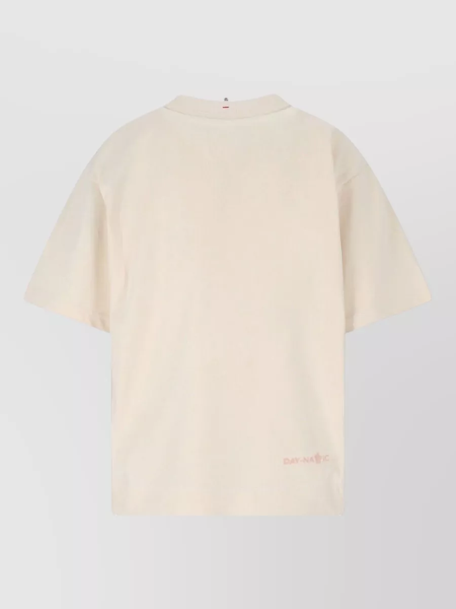 Moncler Grenoble Cotton Logo-Embroidered T-Shirt