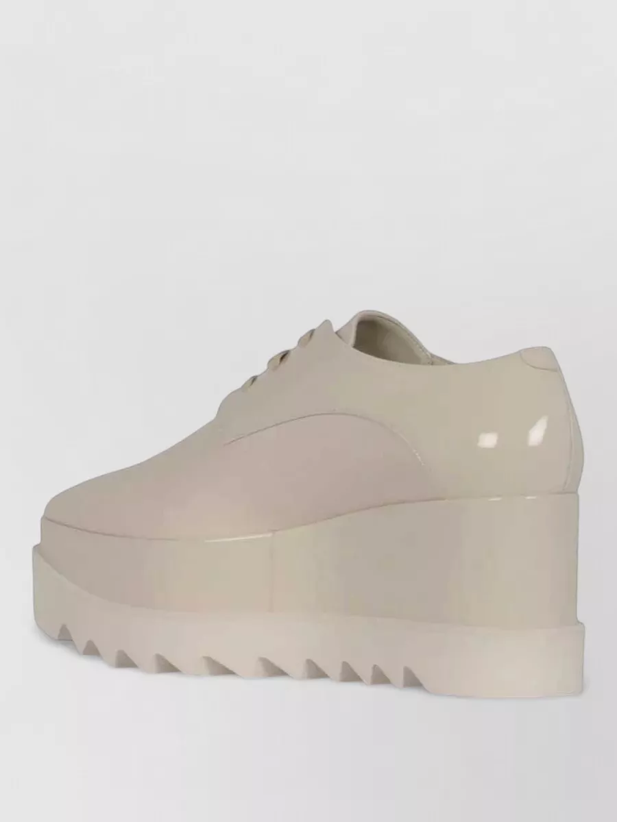 Stella Mccartney Patent Platform Derby Shoes