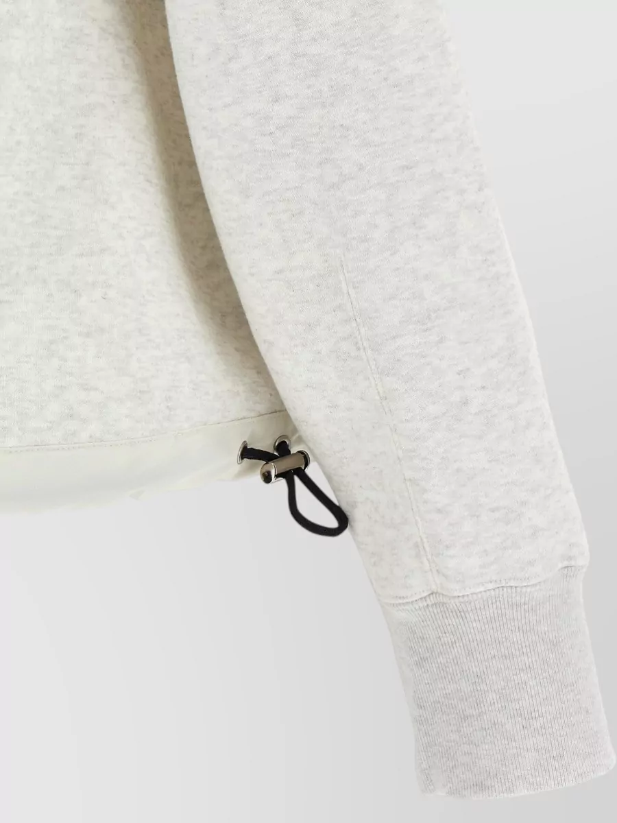 Sacai Cotton Zip Up Hoodie