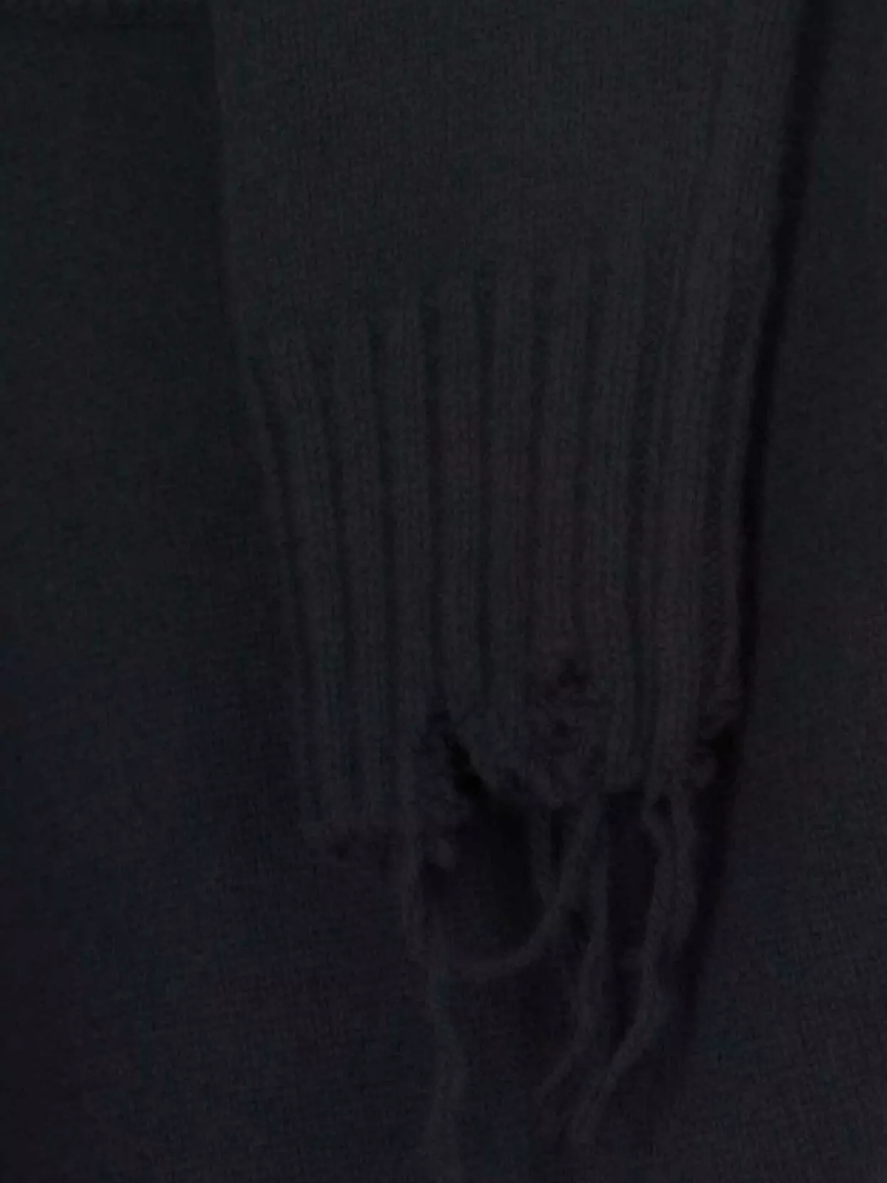 Low Classic Cropped Long Sleeve Knit With Ribbed Hem