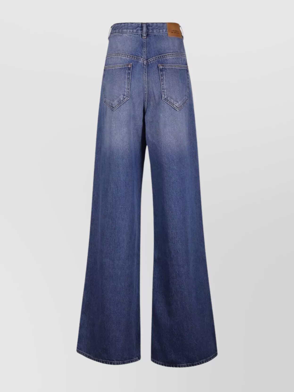 Isabel Marant Etoile Gz Lemon High-Rise Wide-Leg Trousers