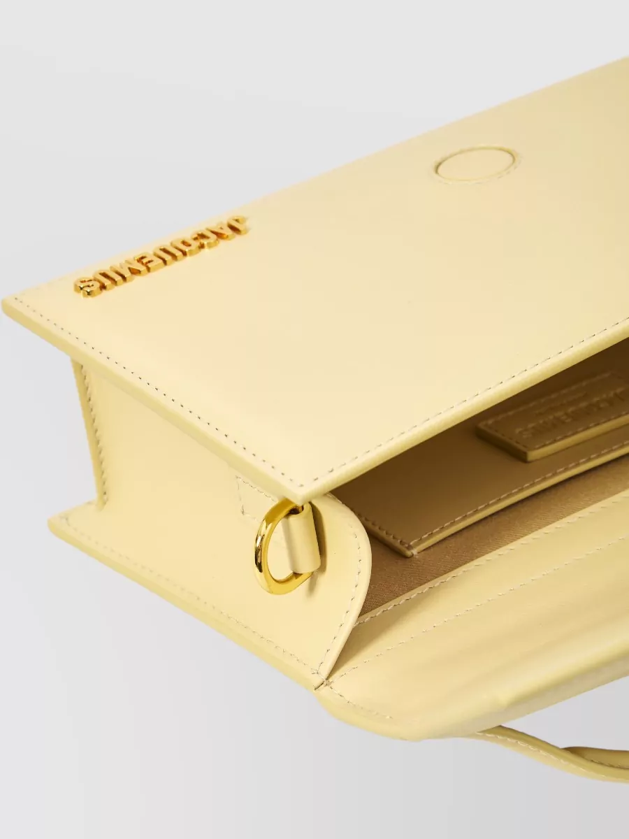 Jacquemus Grand Bambino Leather Crossbody Bag Satchel