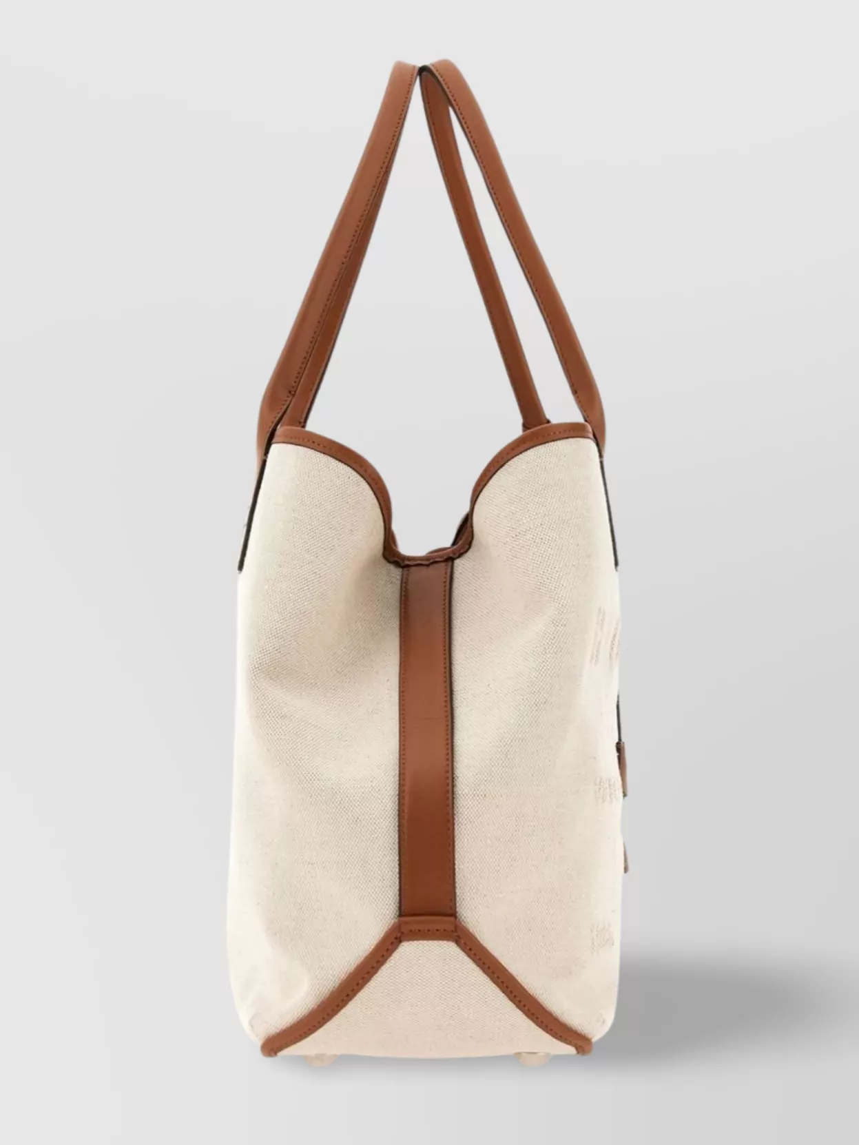 Hogan Medium Canvas Tote Script