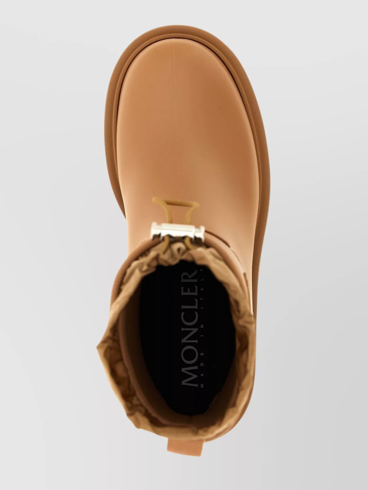 Moncler 'Round Toe Lug Sole Pull Tab Boots'