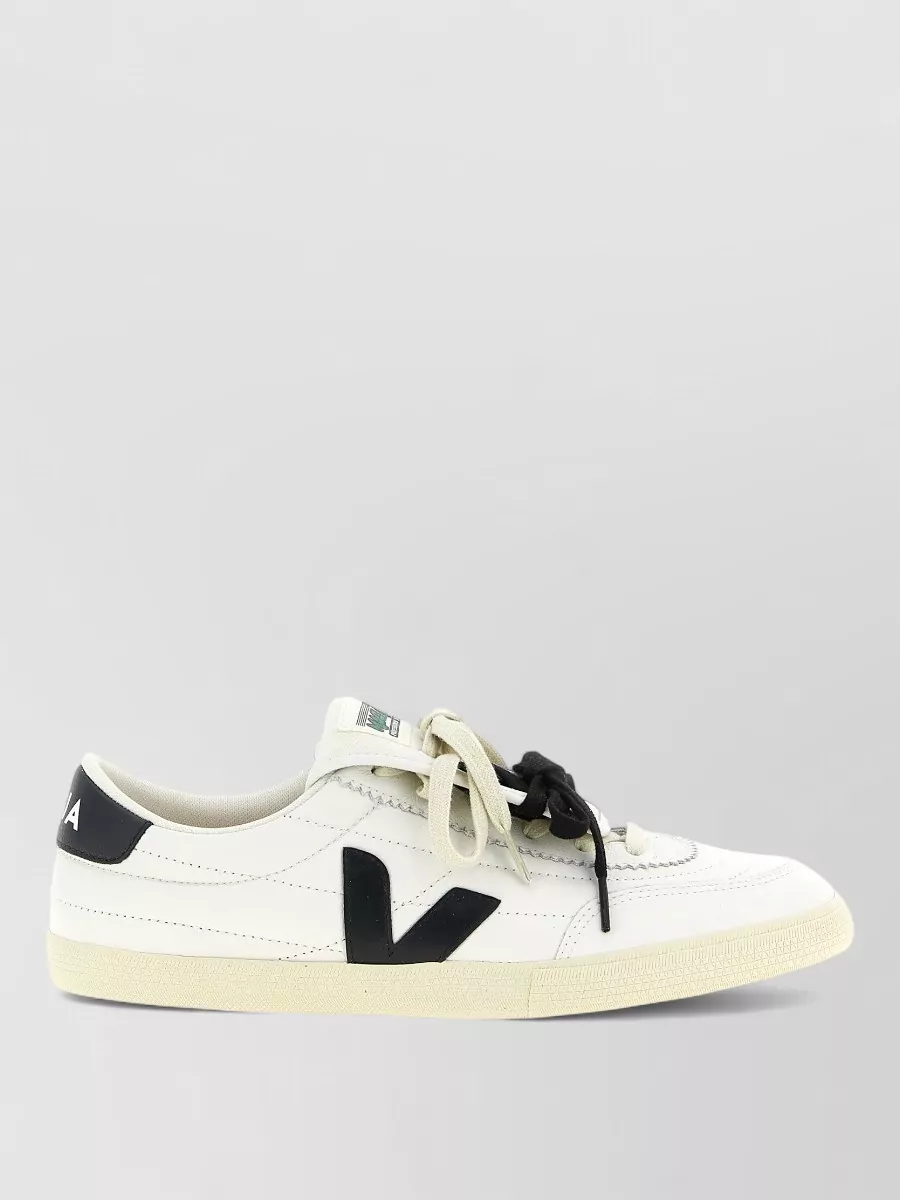 Veja Leather Low-Top Sneakers