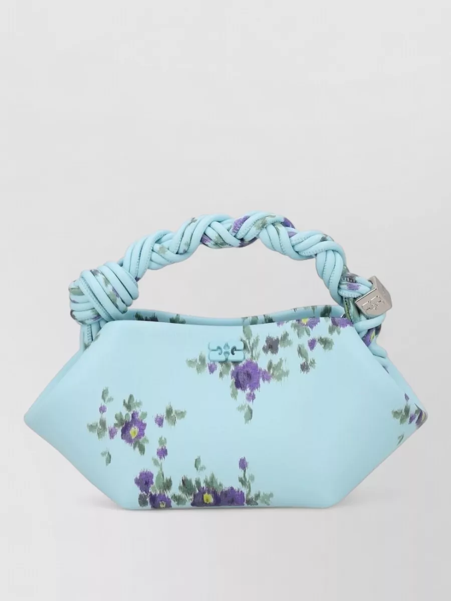 Ganni bou mini leather shoulder bag