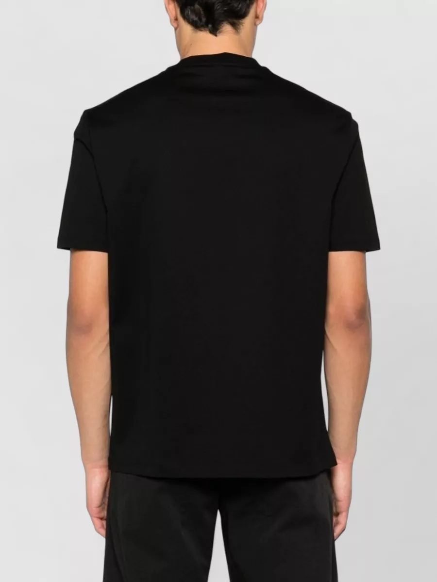 Emporio Armani Logo Cotton Crew Neck Short Sleeve T-Shirt
