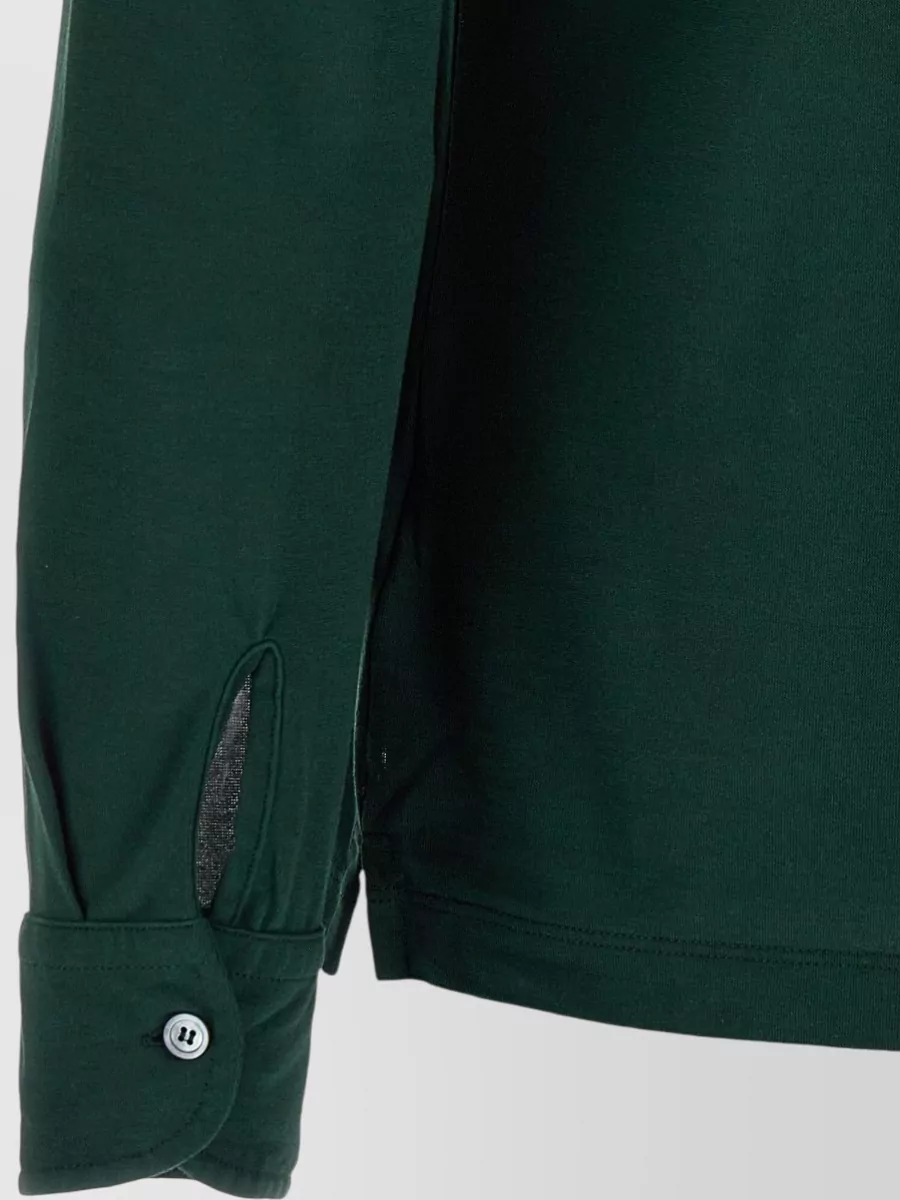 Zanone Cotton Long-Sleeve Shirt