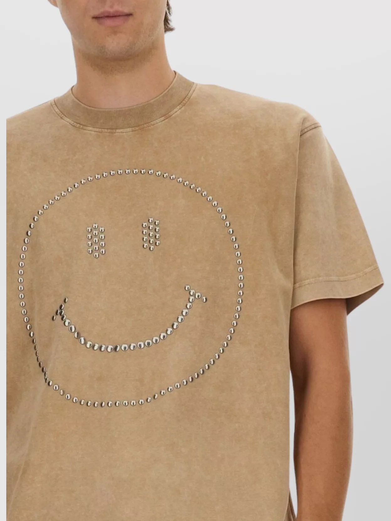 Moschino Smiley Face Crew Neck T-Shirt