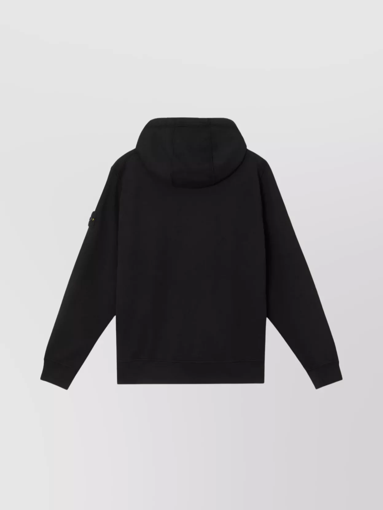 Stone Island Cotton Hooded Sweatshirt Featuring Kangaroo Pockets