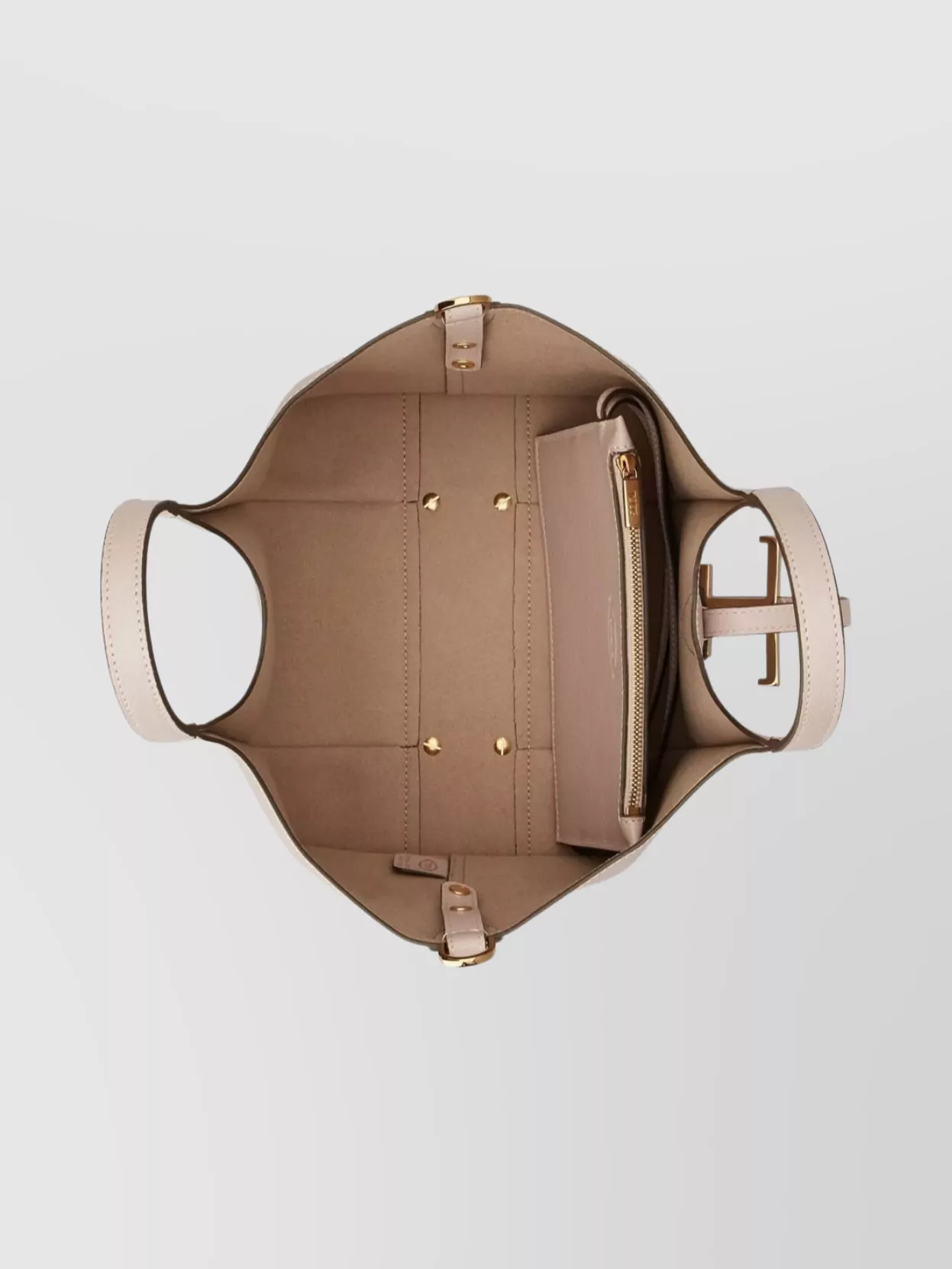 Tod's Mini Leather Shopping Bag With Detachable Strap