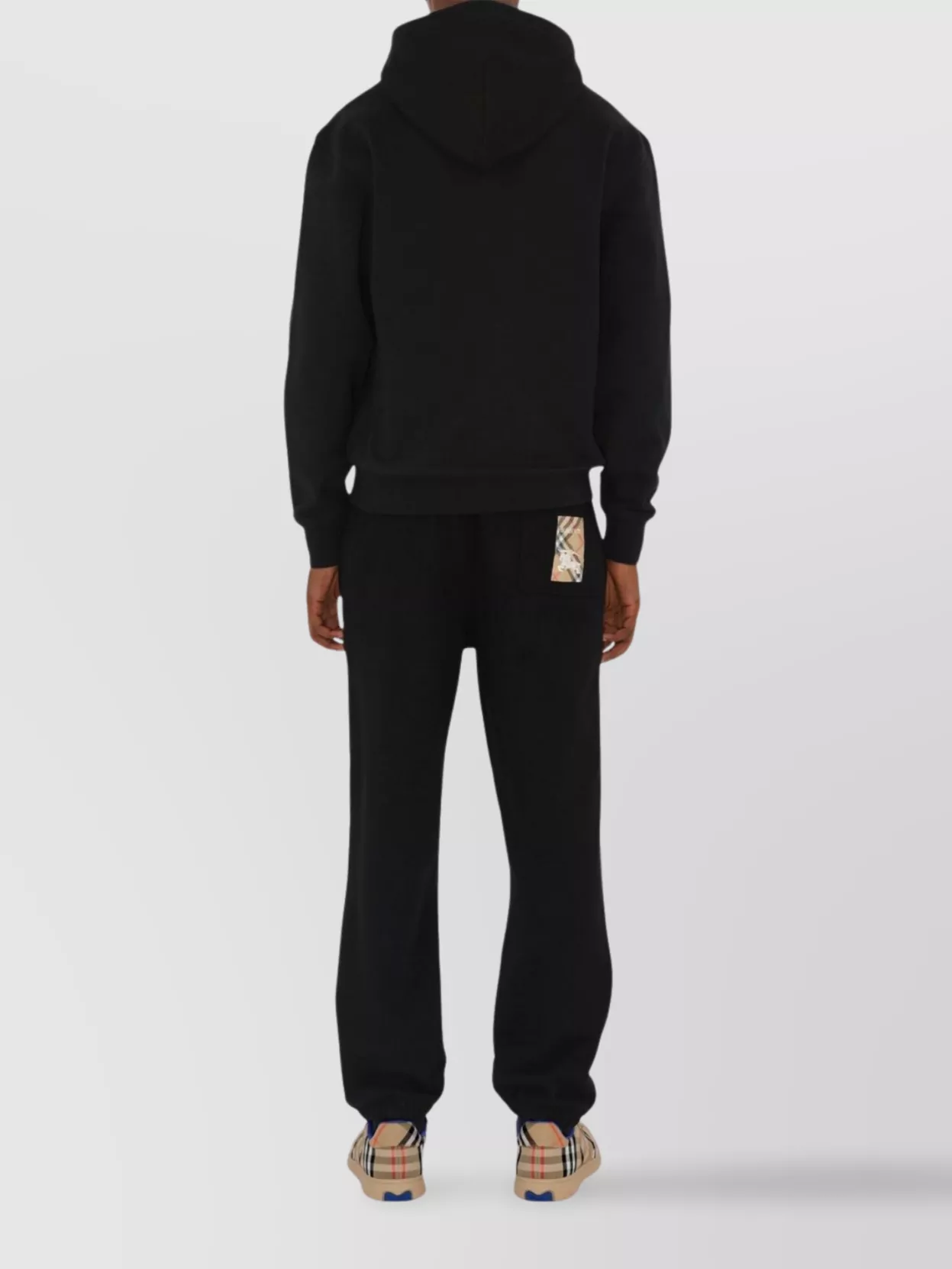 Burberry Zip Sweatshirt Check Label