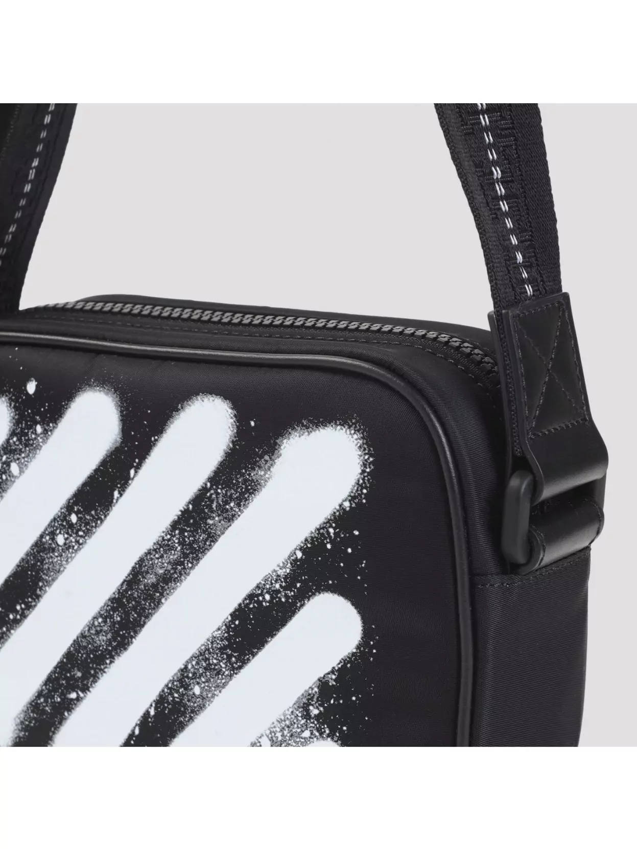 Off-White Graphic Print Rectangular Messenger Bag