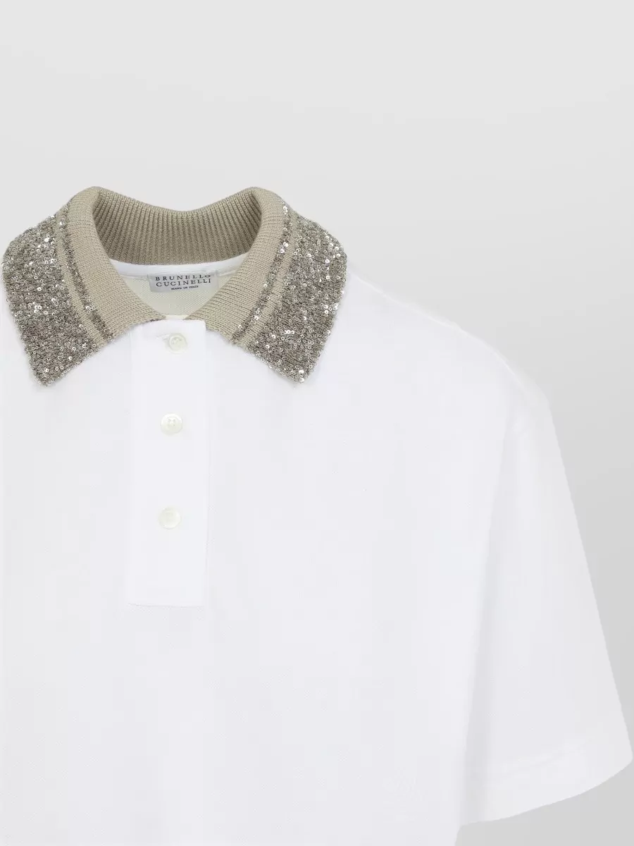 Brunello Cucinelli Cotton Short-Sleeve Polo Shirt
