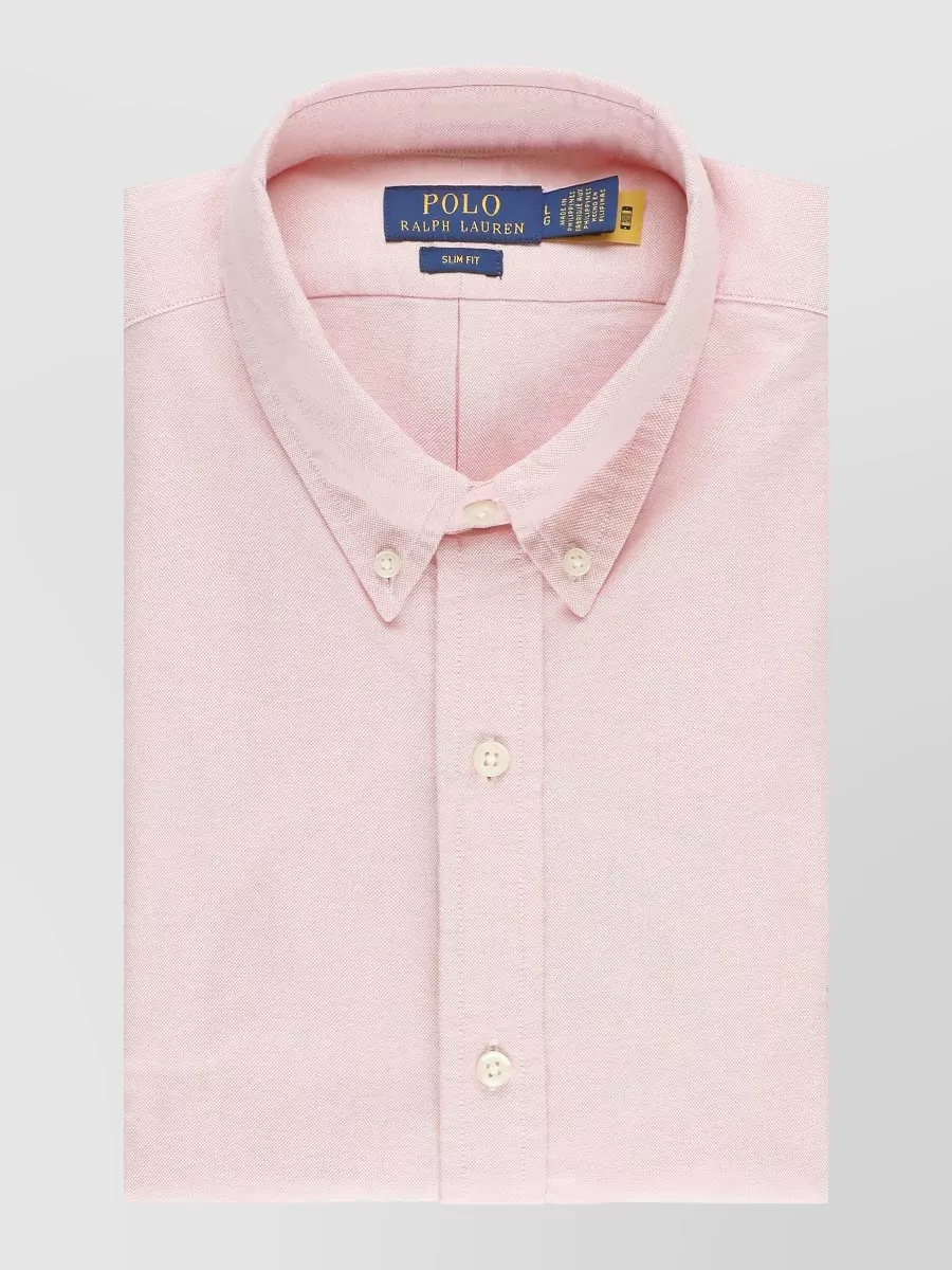 Ralph Lauren Cotton Long-Sleeve Polo Shirt