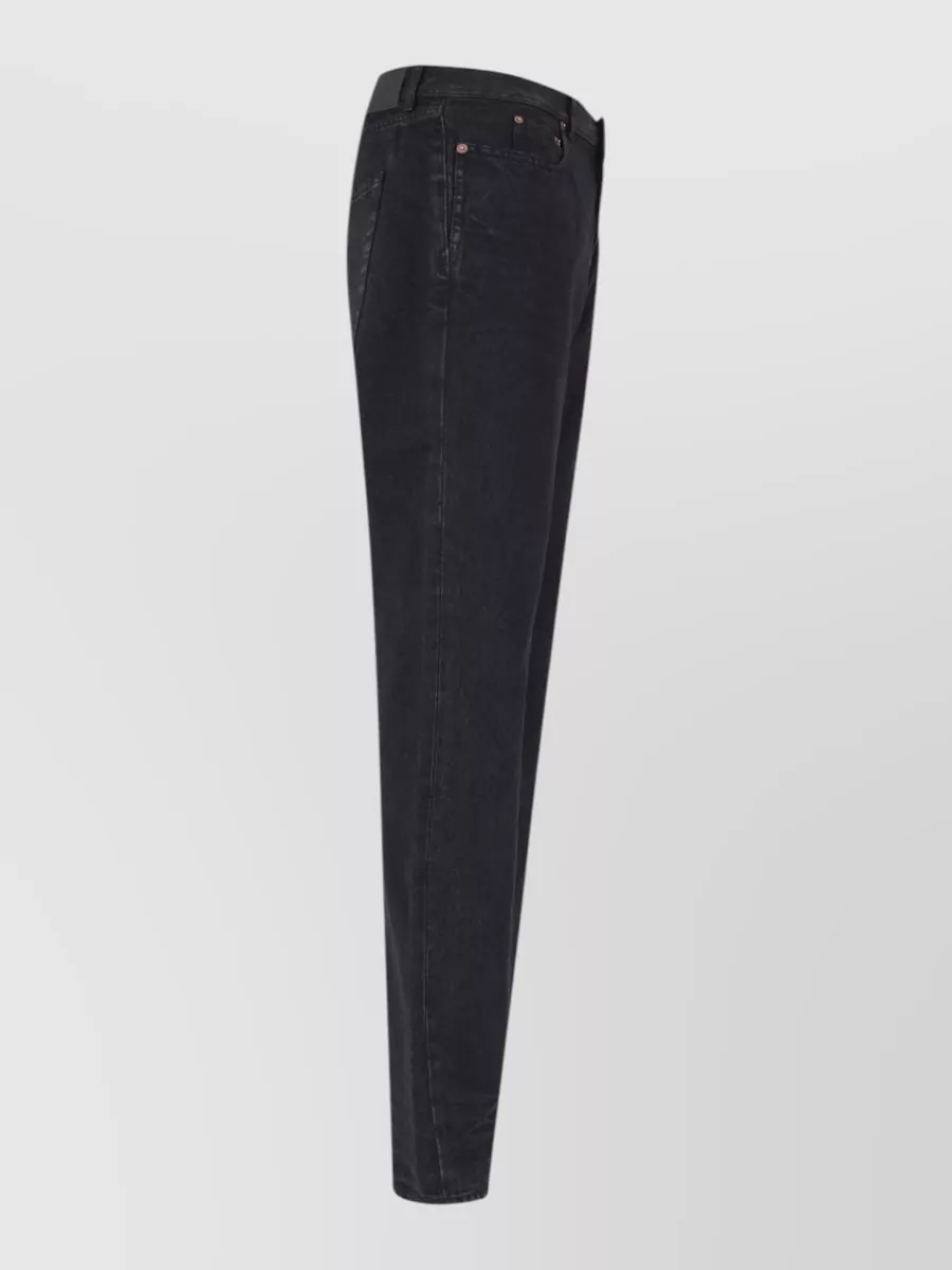 Saint Laurent denim slim-fit straight-leg jeans