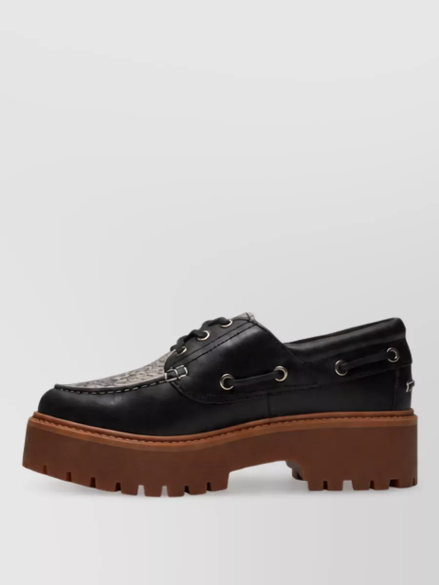 Timberland Leather Platform Pumps