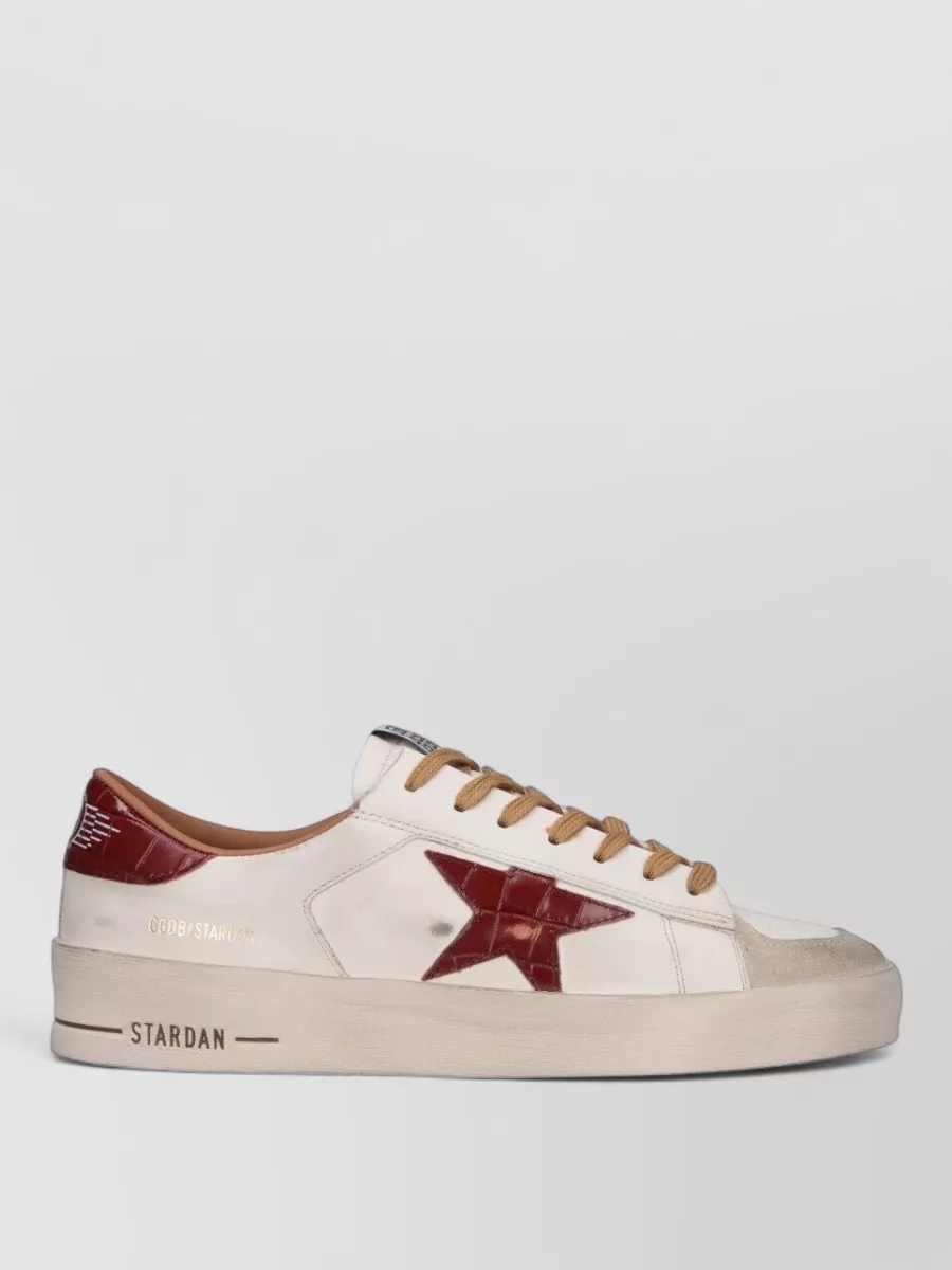 Golden Goose Leather Low-Top Sneakers