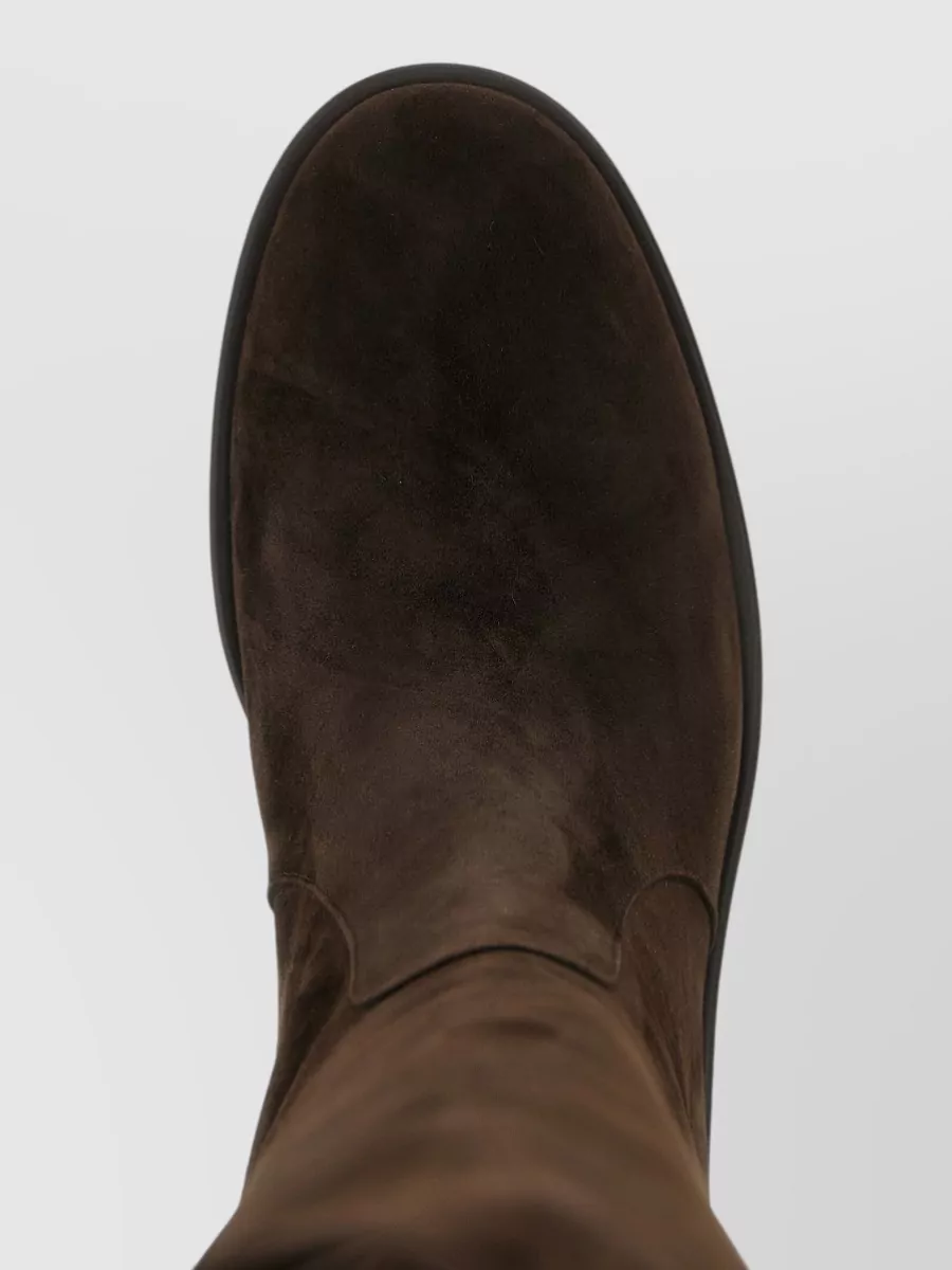 Gianvito Rossi Suede Leather High Boots