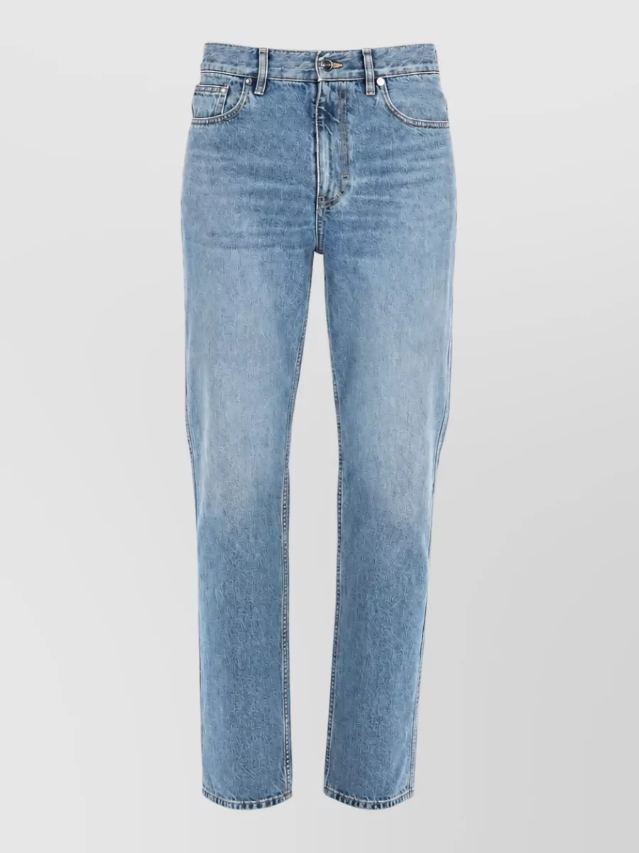 Gucci Denim Jeans Featuring Back And Front Pockets