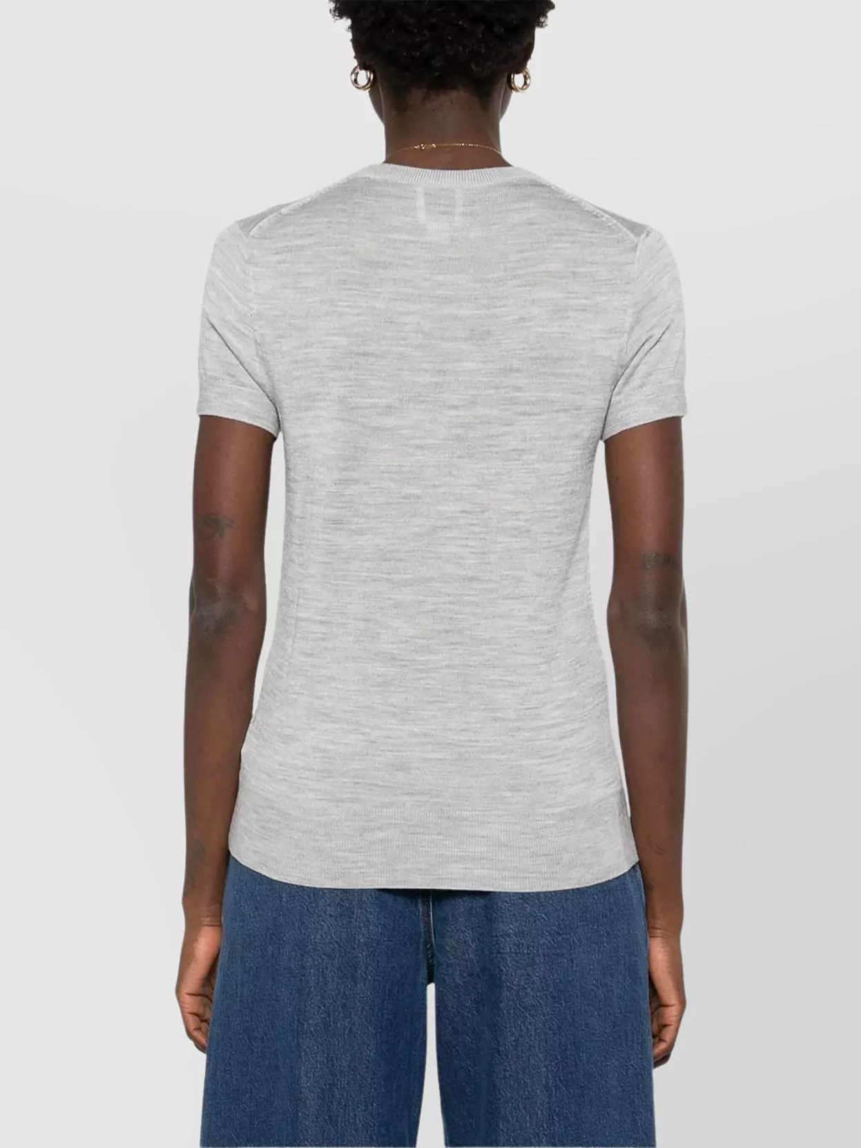 Calvin Klein Ribbed Crew Neck T-Shirt