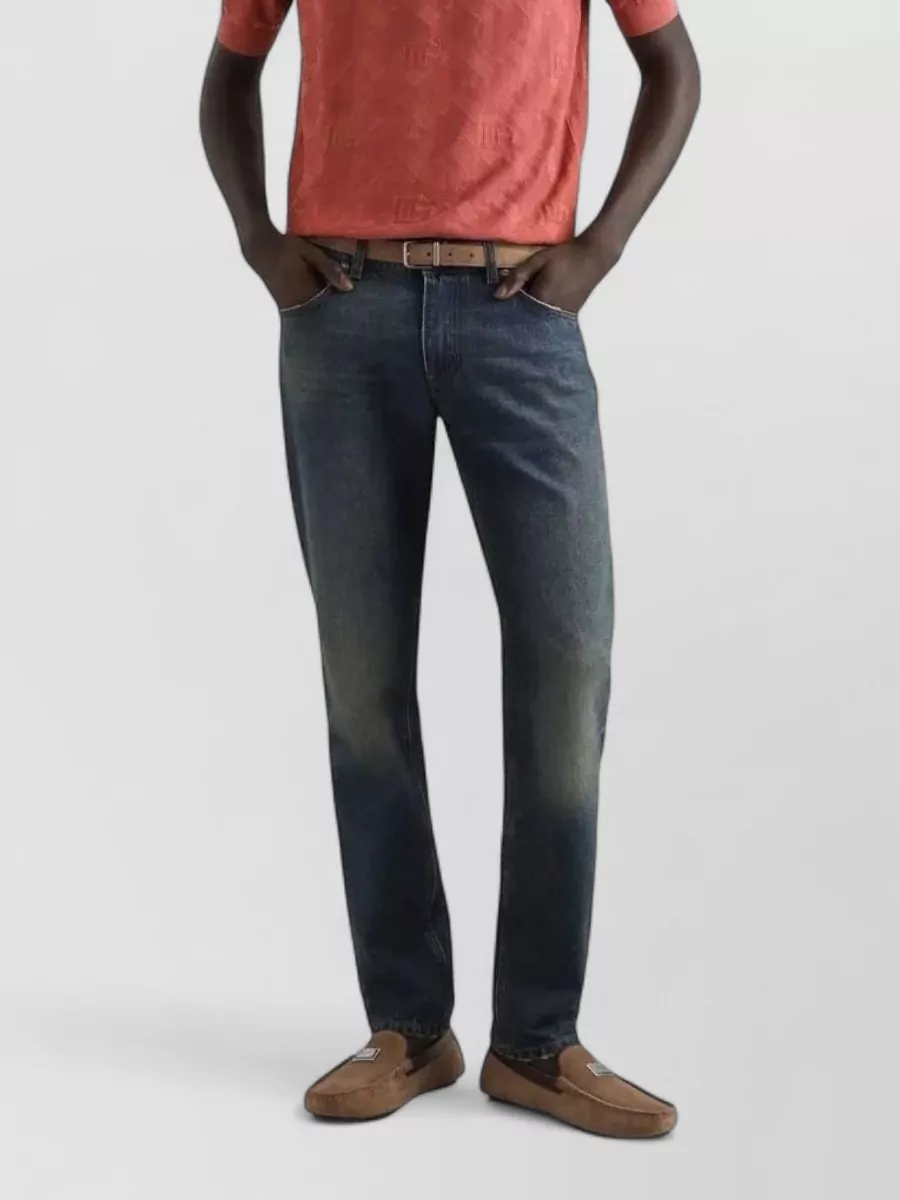 Dolce&Gabbana Denim Straight-Leg Jeans