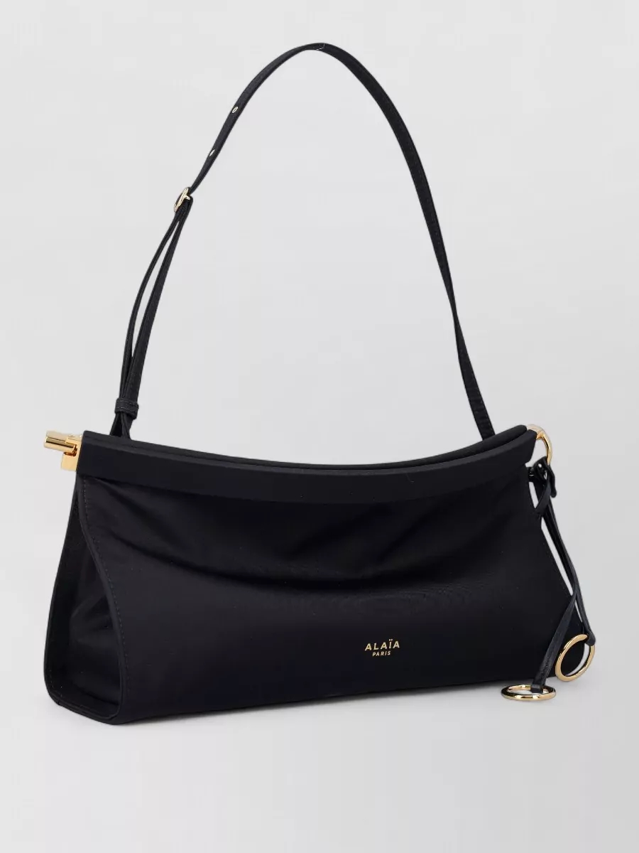 Alaïa Nylon Padded Shoulder Bag