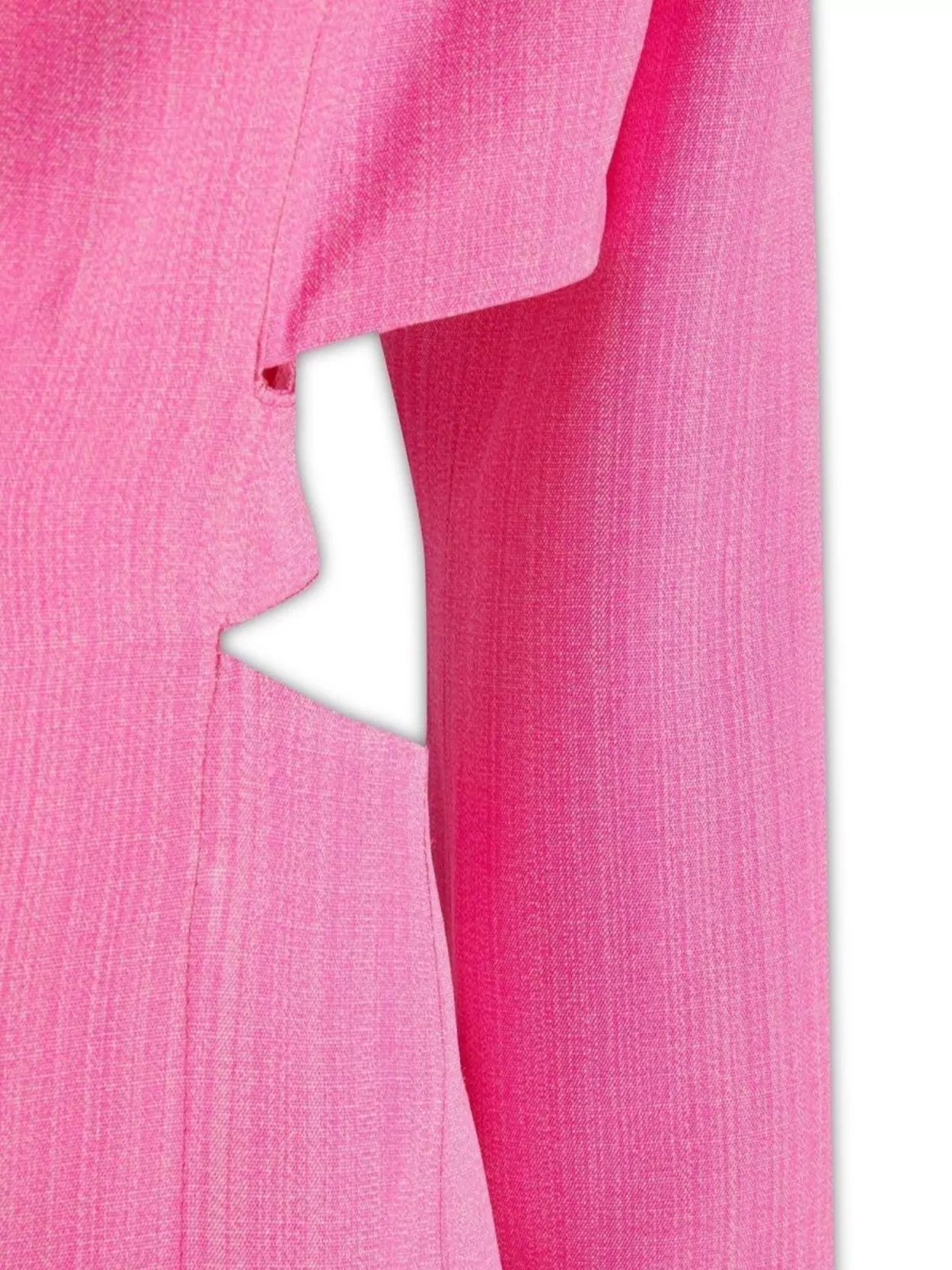 Jacquemus Pink Le Raphia 'la Robe Bari' Minidress