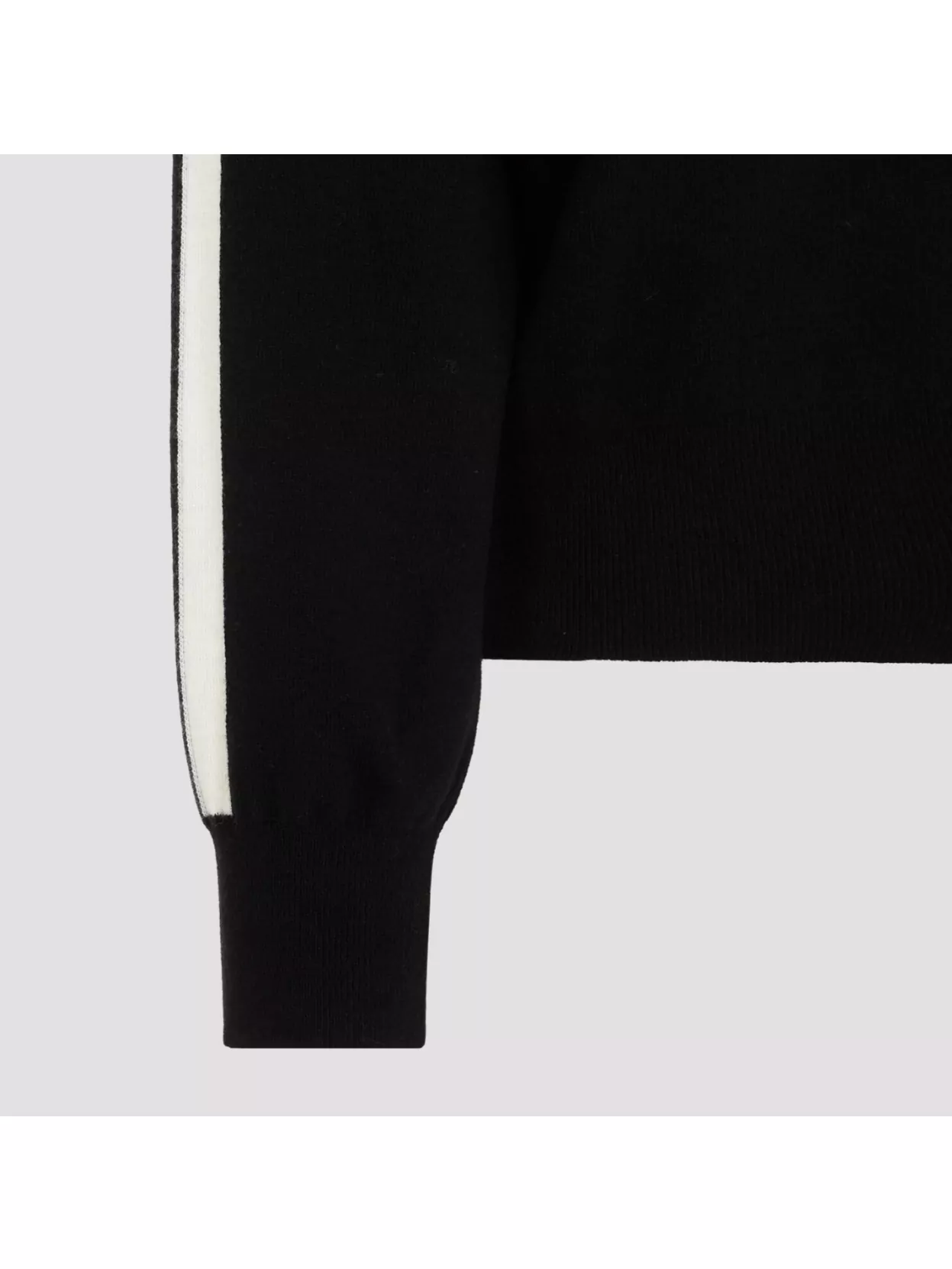 Palm Angels Monogram Track Acrylic Pullover Stripes