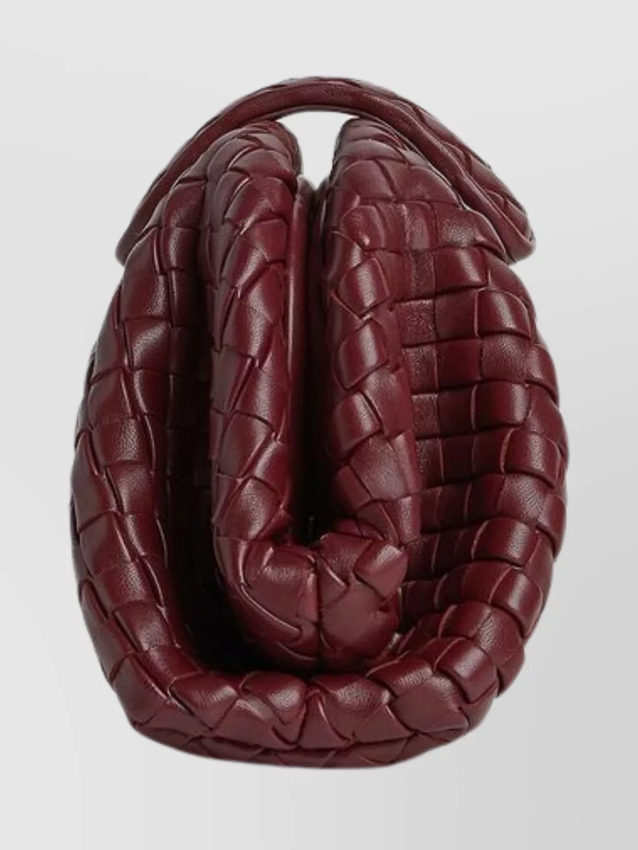 Bottega Veneta Woven Leather Chain Small Clutch Bag