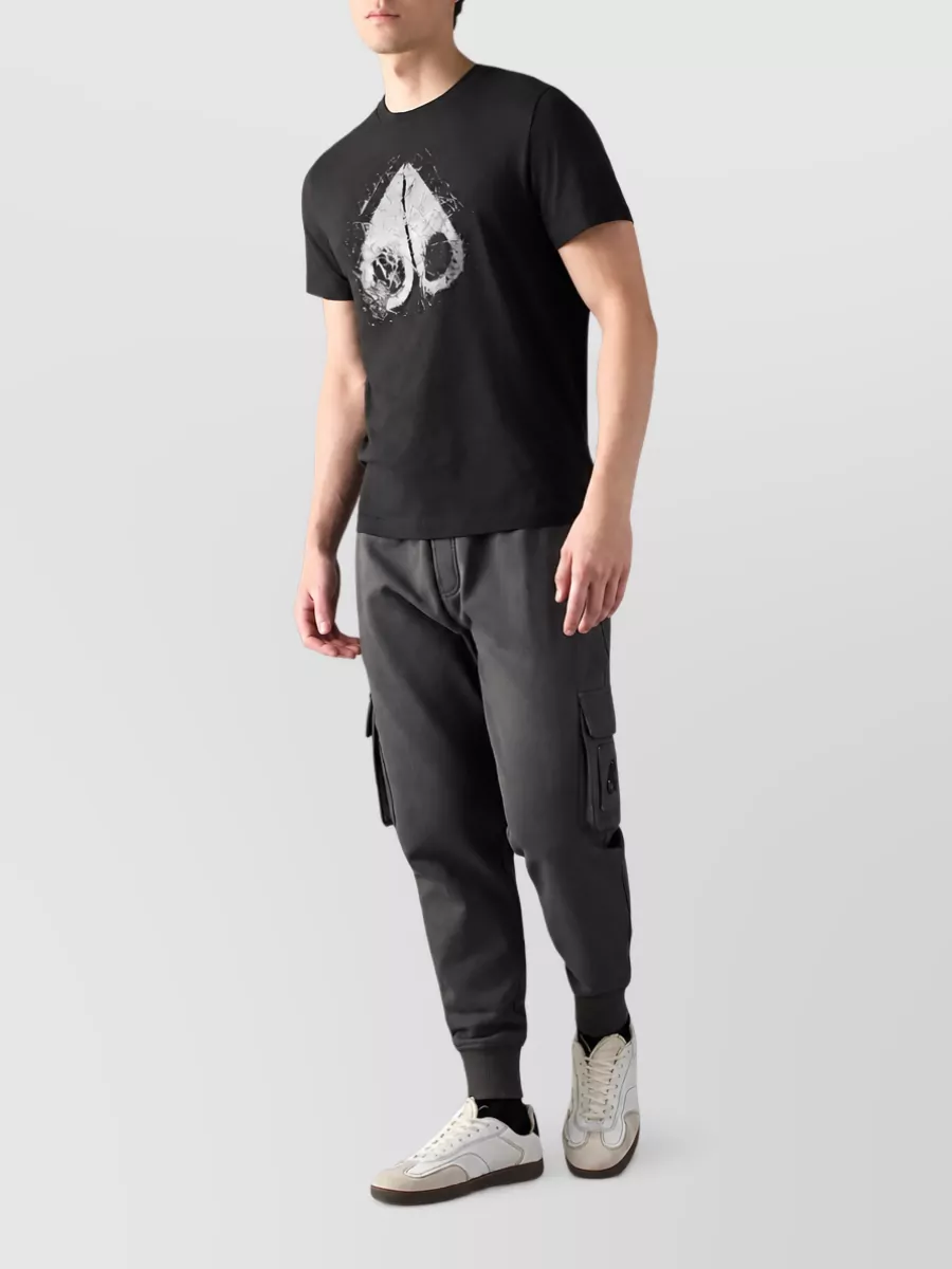 Moose Knuckles Cotton Slim-Fit Logo-Print T-Shirt