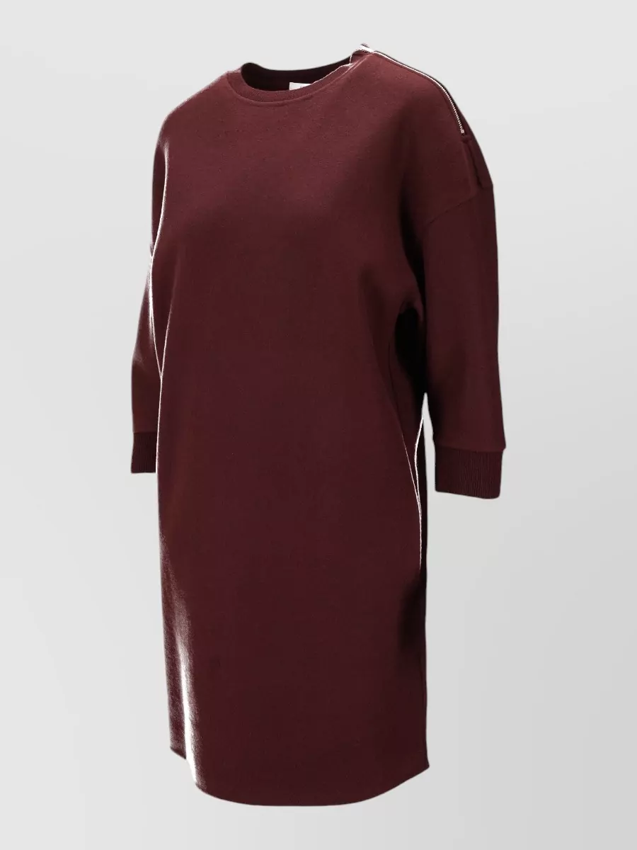 Max Mara Jersey Dress Three Quarter Sleeve Design