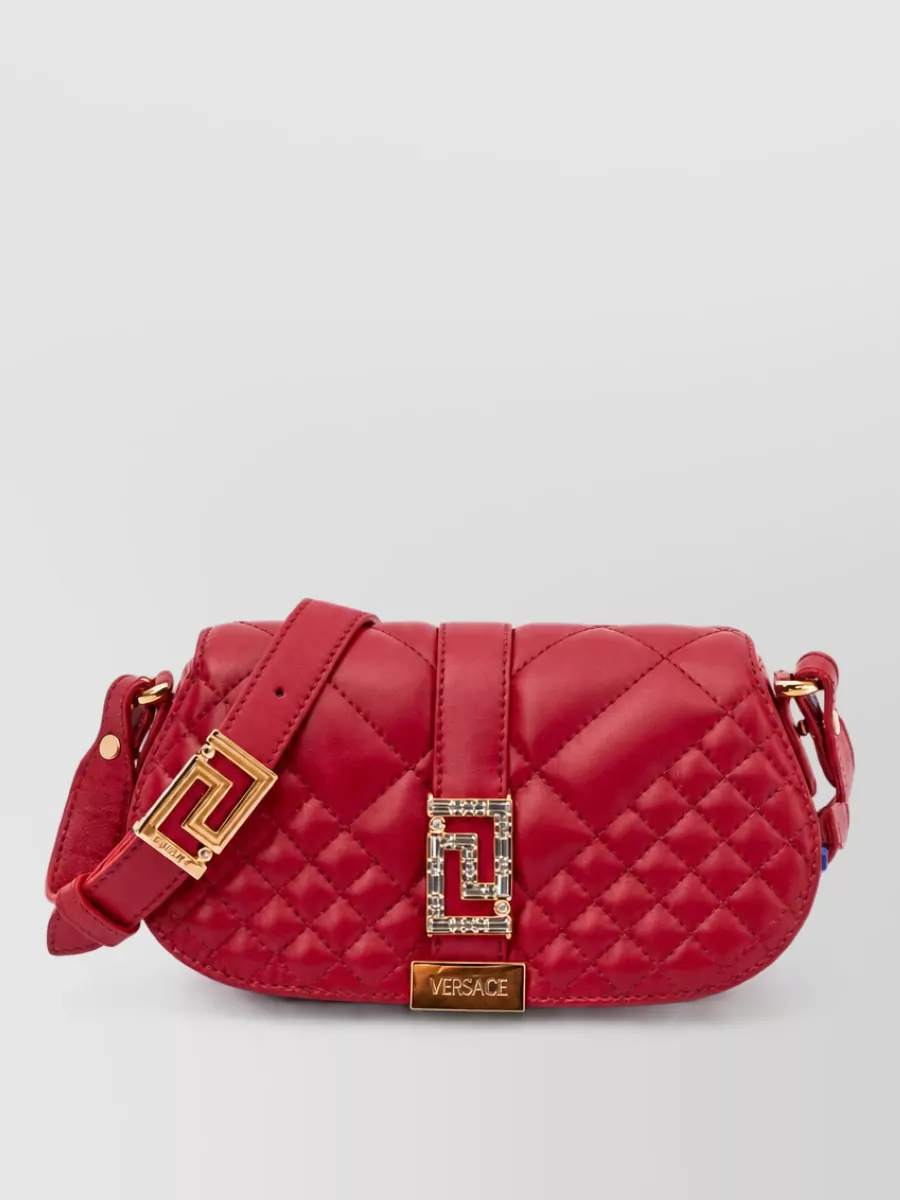 Versace quilted leather cross-body bag