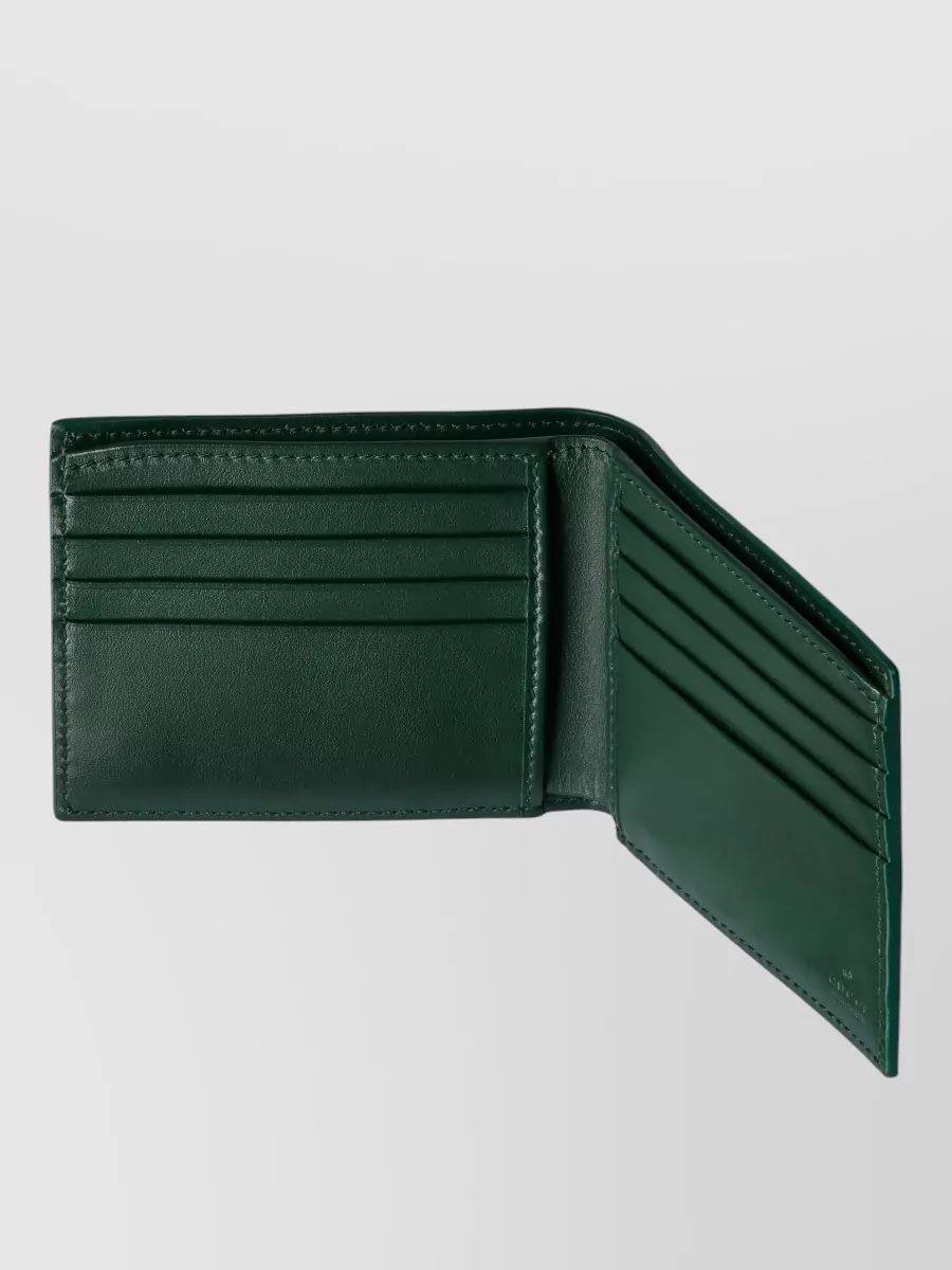Gucci Gg Wallet Bifold Textured Design