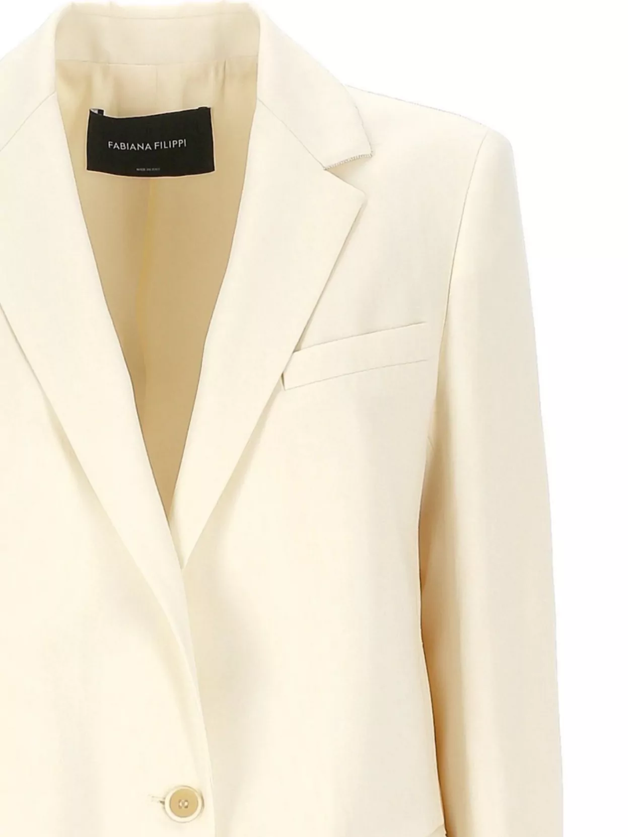 Shop Fabiana Filippi Women's Front Button Jacket