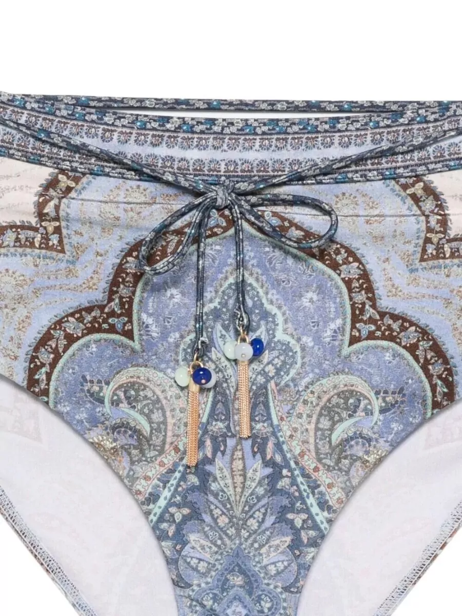 Zimmermann High-Waist Bikini Briefs