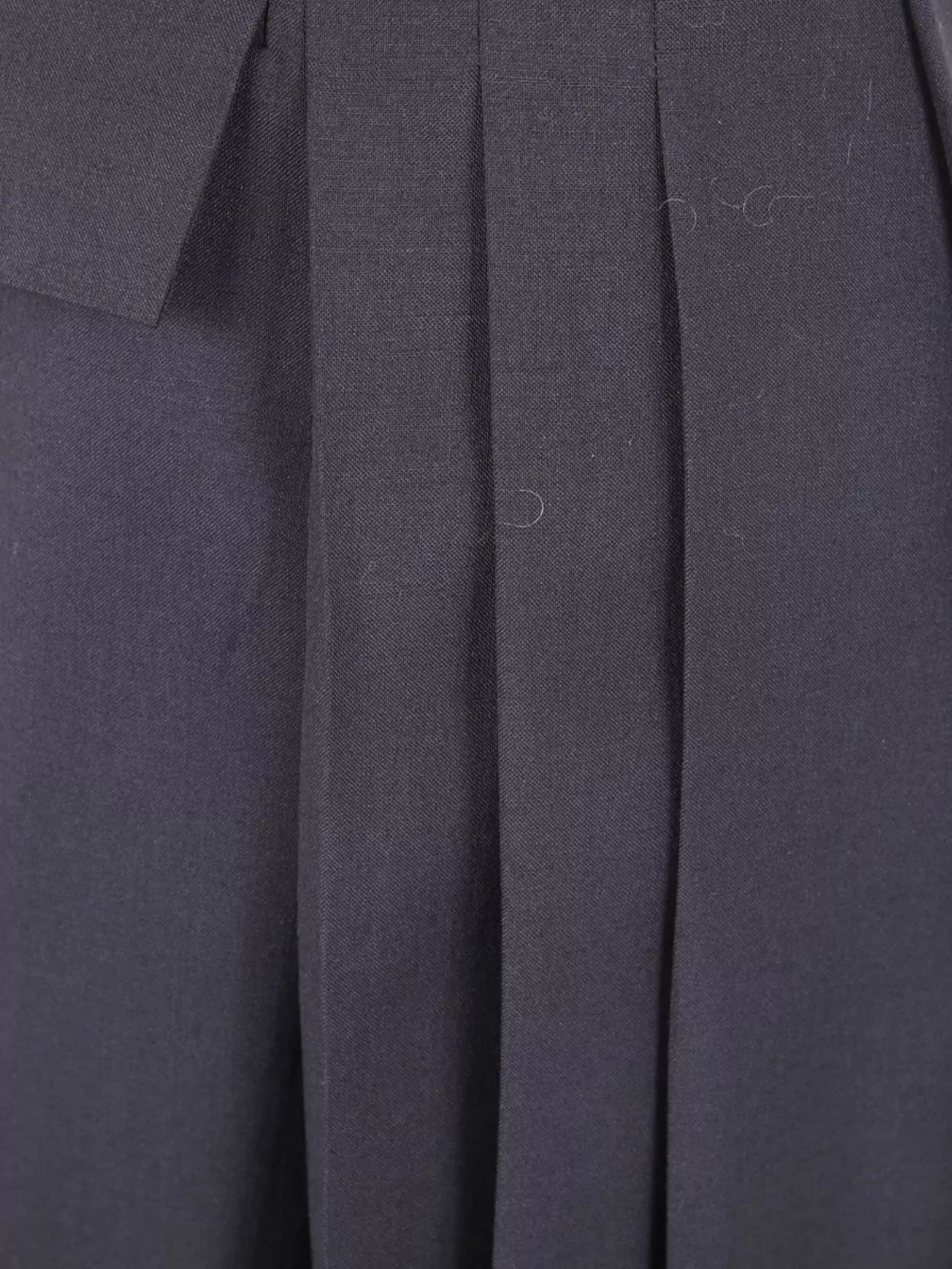Sapio Pleated Kilt Skirt Side Buckle Detail