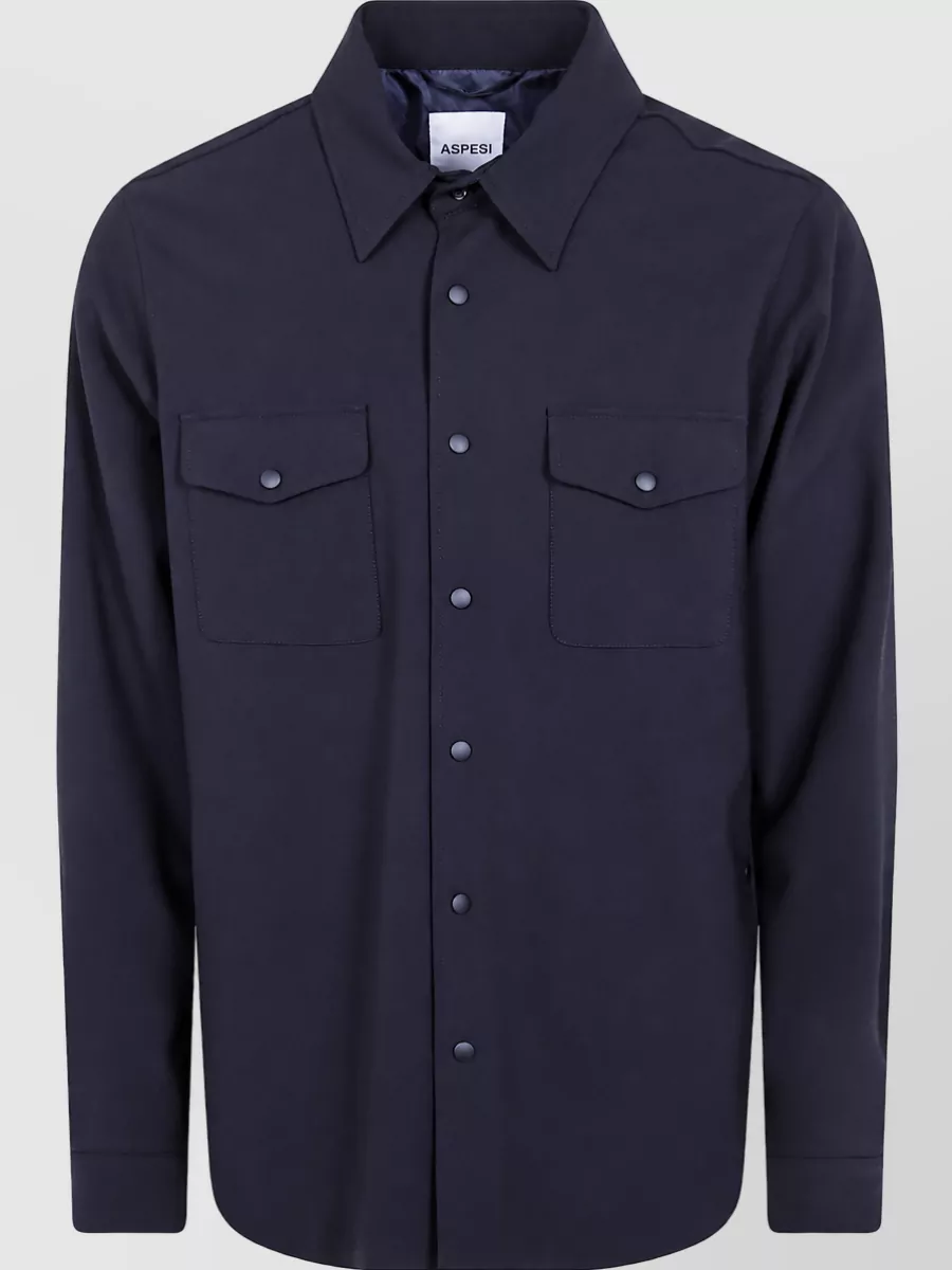 Aspesi virgin wool shirt