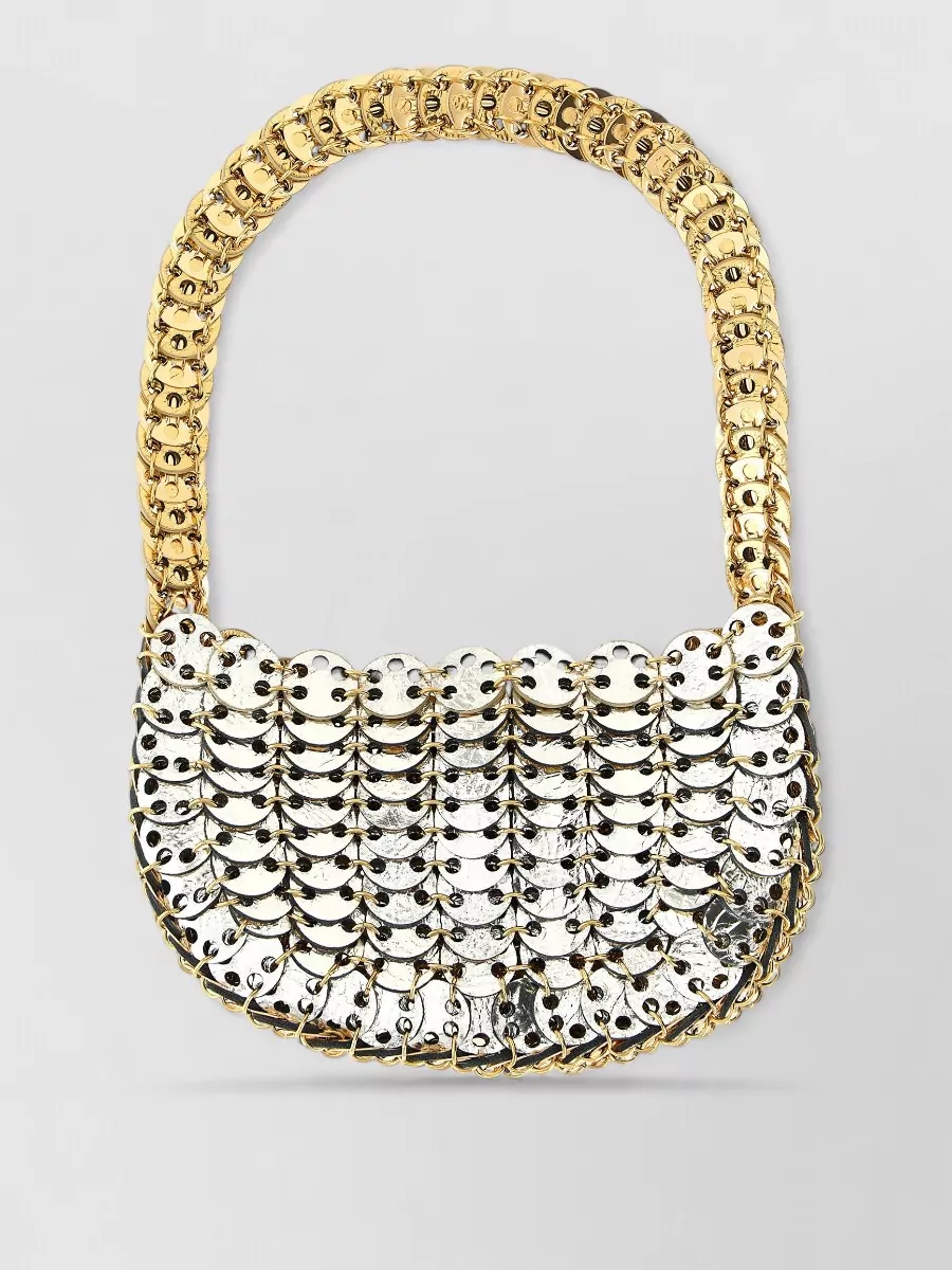 Paco Rabanne Na Na Leather Mini Shoulder Bag