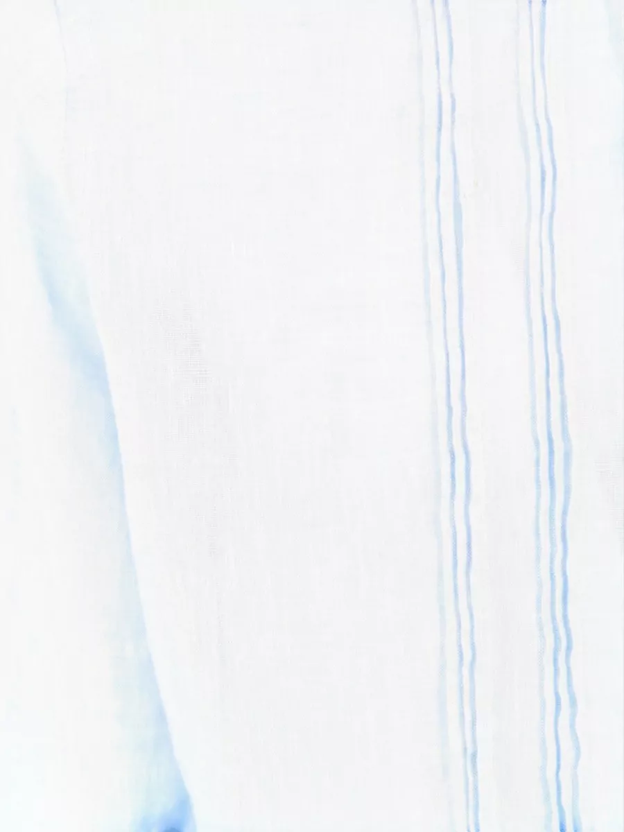 Tintoria Mattei Linen Pleated Shirt