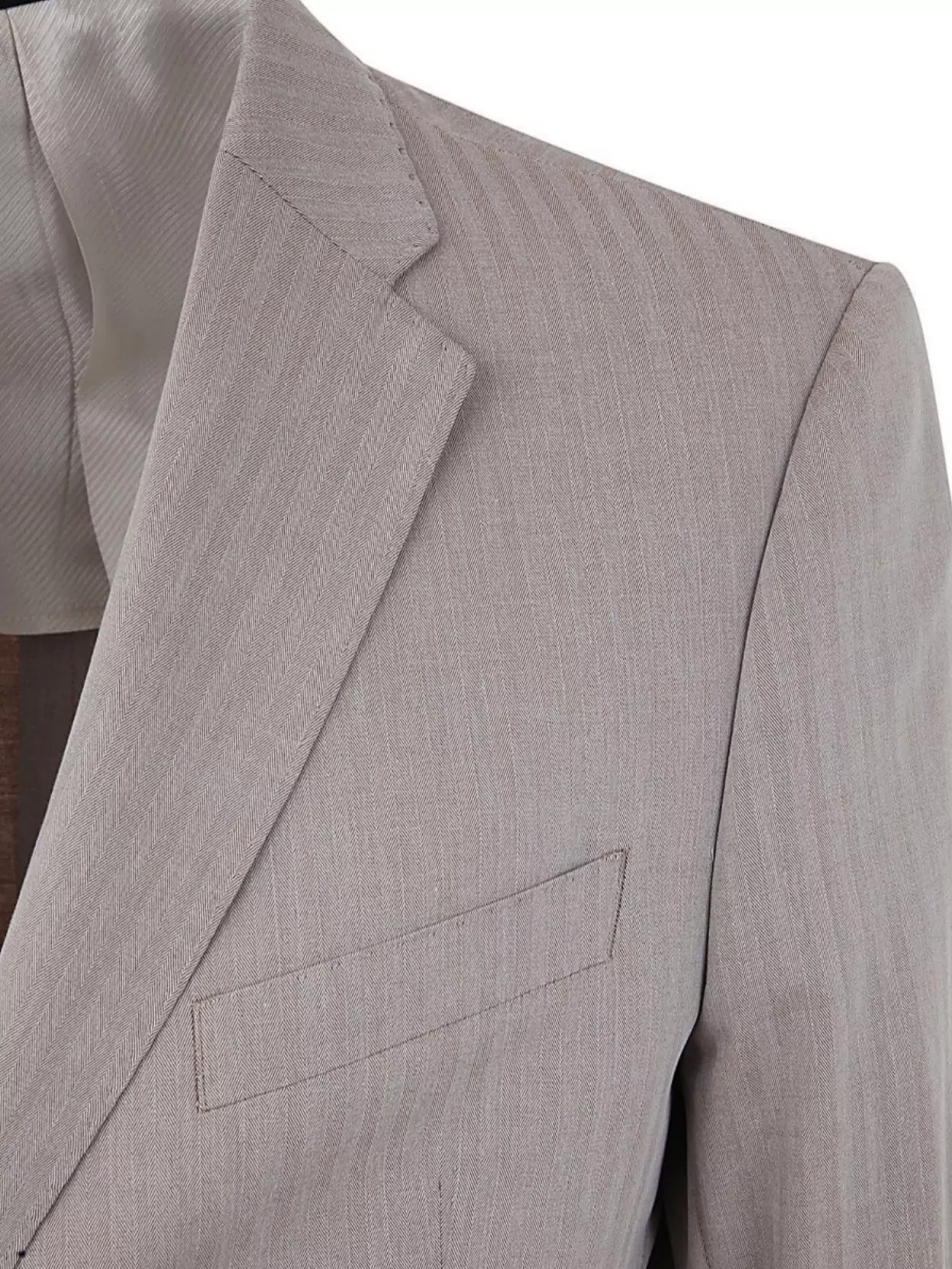 Emporio Armani Tailored Suit With Notch Lapel And Pockets