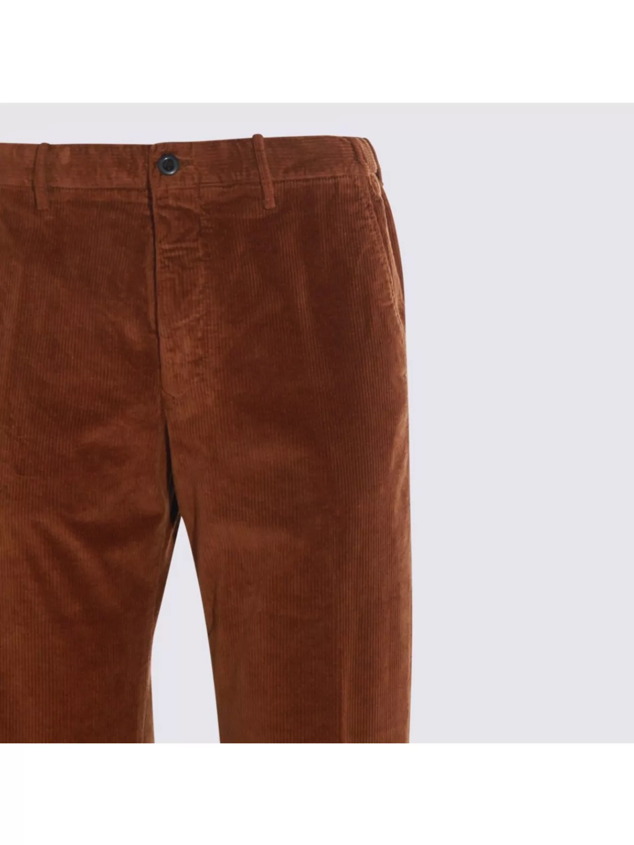 Pt Torino Casual Trousers With Corduroy Texture And Pockets
