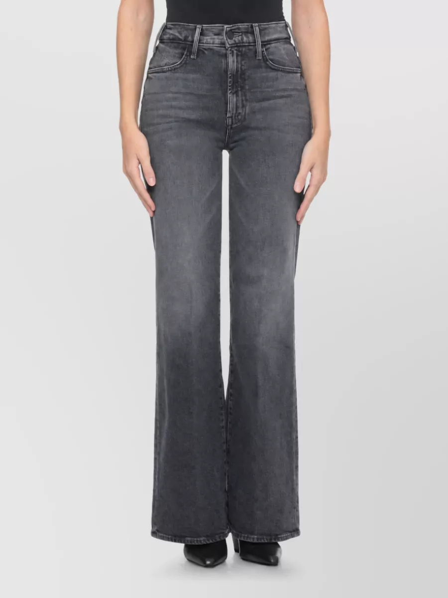 Mother Straight-Leg Denim Jeans